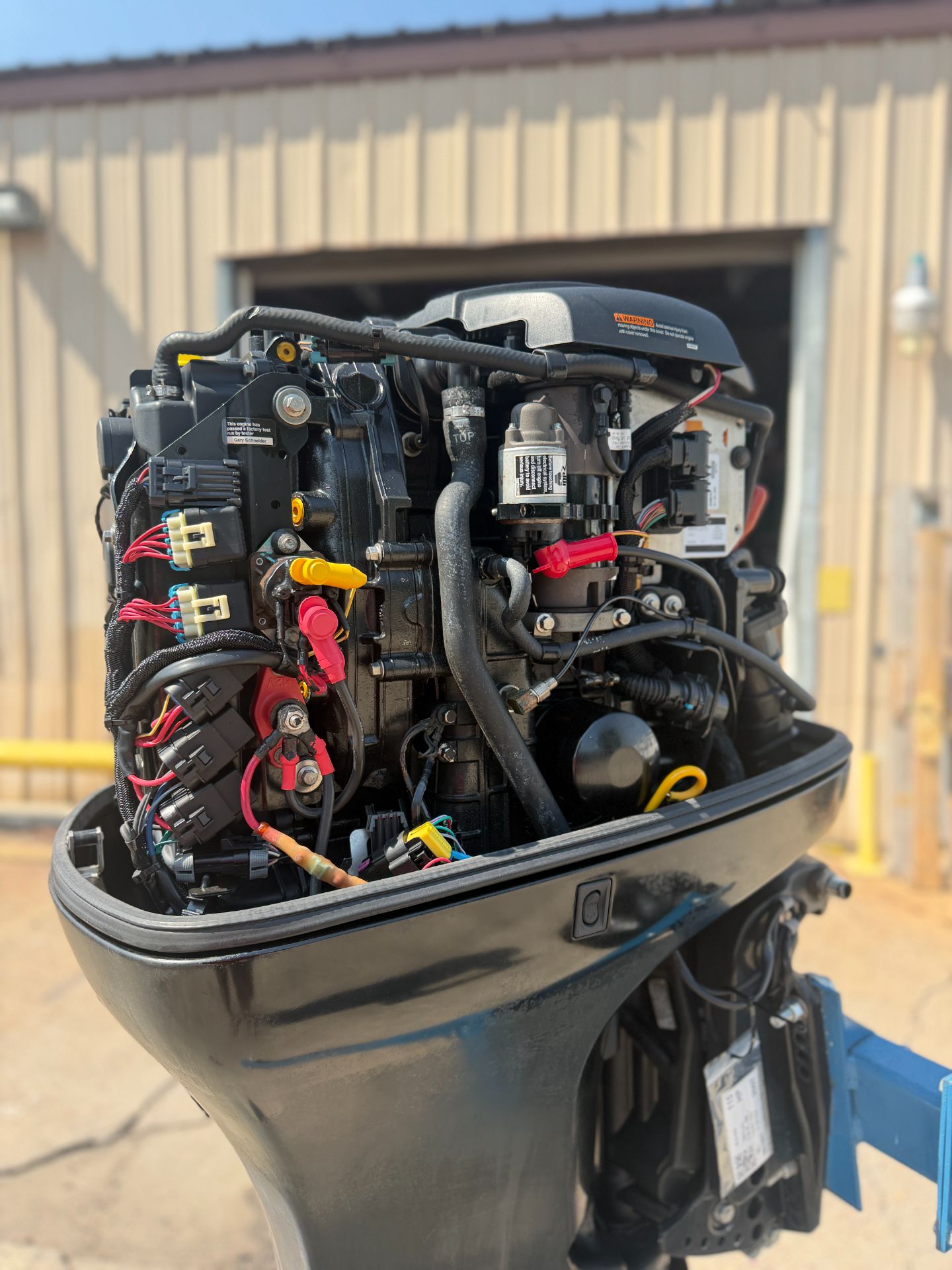 2007 Mercury 115HP 4 Stroke Outboard Engine W/ 25 Shaft 227 Hours