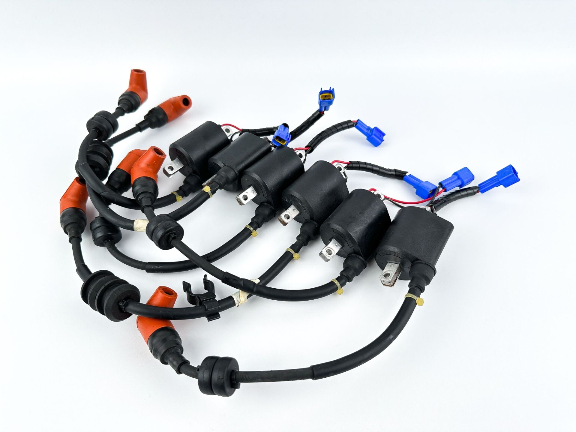 2007 Yamaha 250 HP 2 Stroke Outboard Ignition Coil Set 60V-82310-01-00 OEM