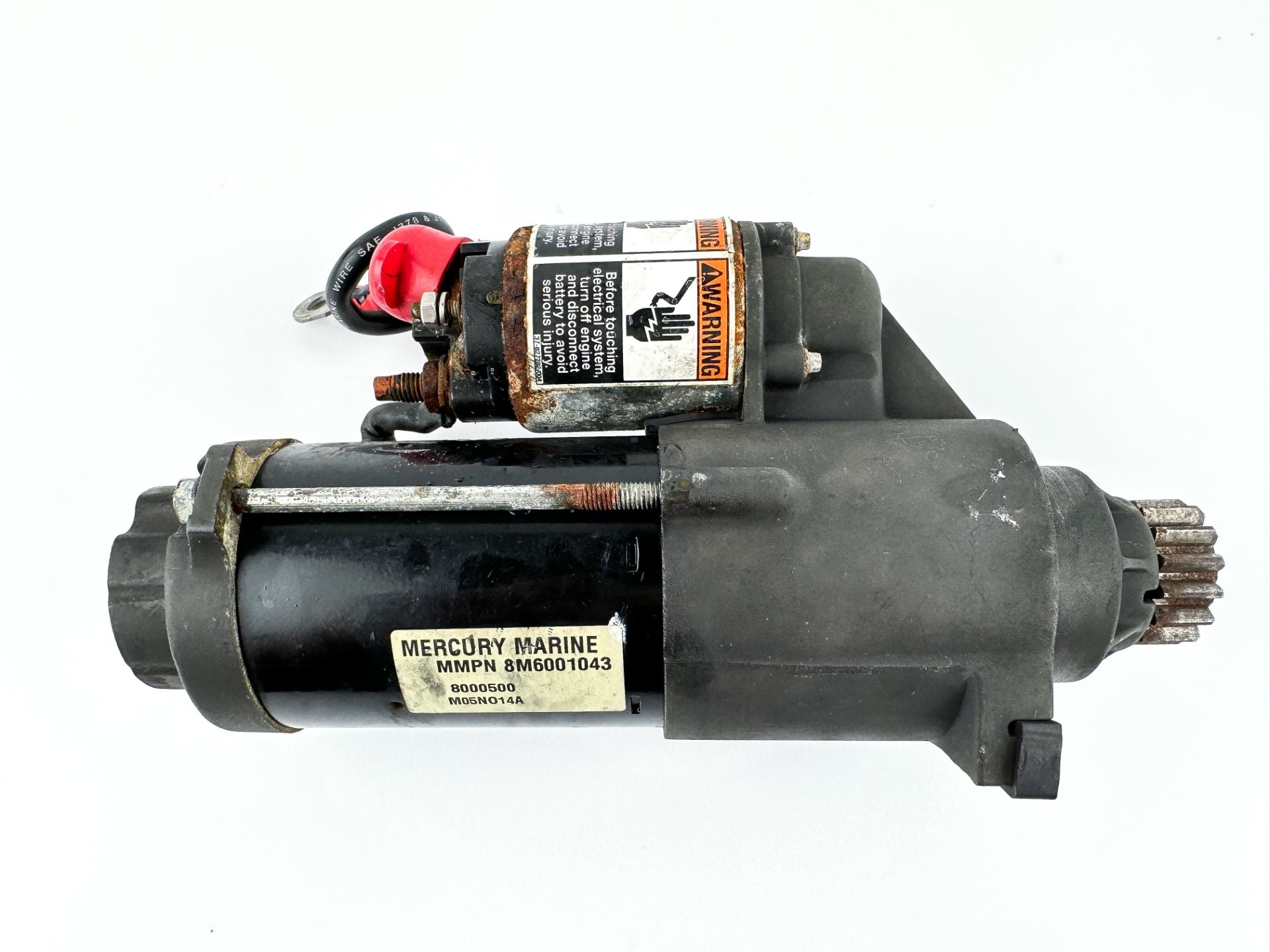 2015 Mercury 250 HP 2 Stroke Outboard Starter Motor 892339T01 OEM