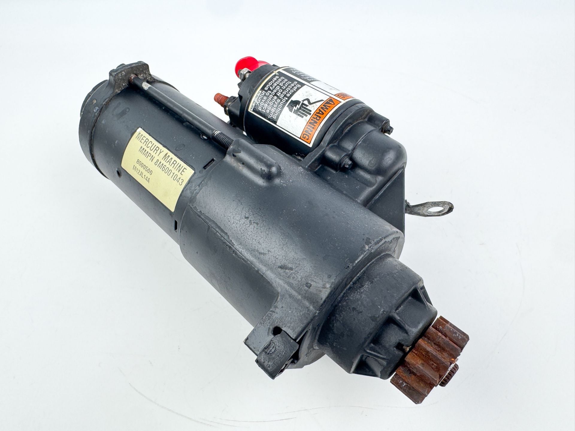 2014 Mercury 300 HP 4 Stroke Outboard Starter Motor 892339T01 OEM