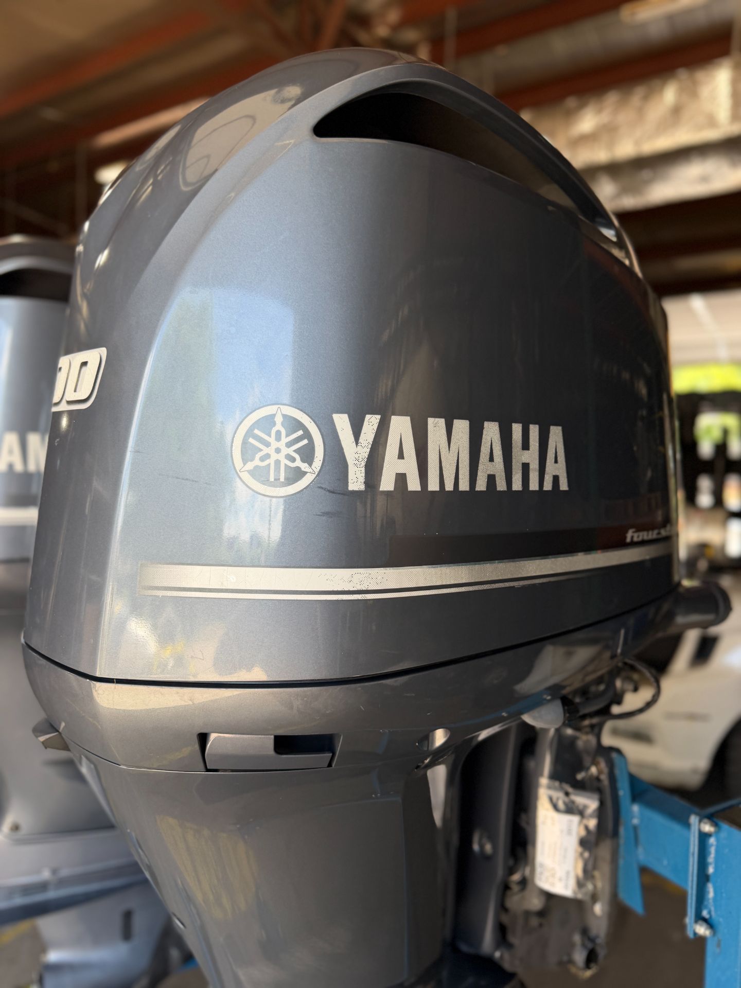 2013 Twin Yamaha F300 300HP 4 Stroke Outboard Engines W/ 25" Shaft 584 Hours