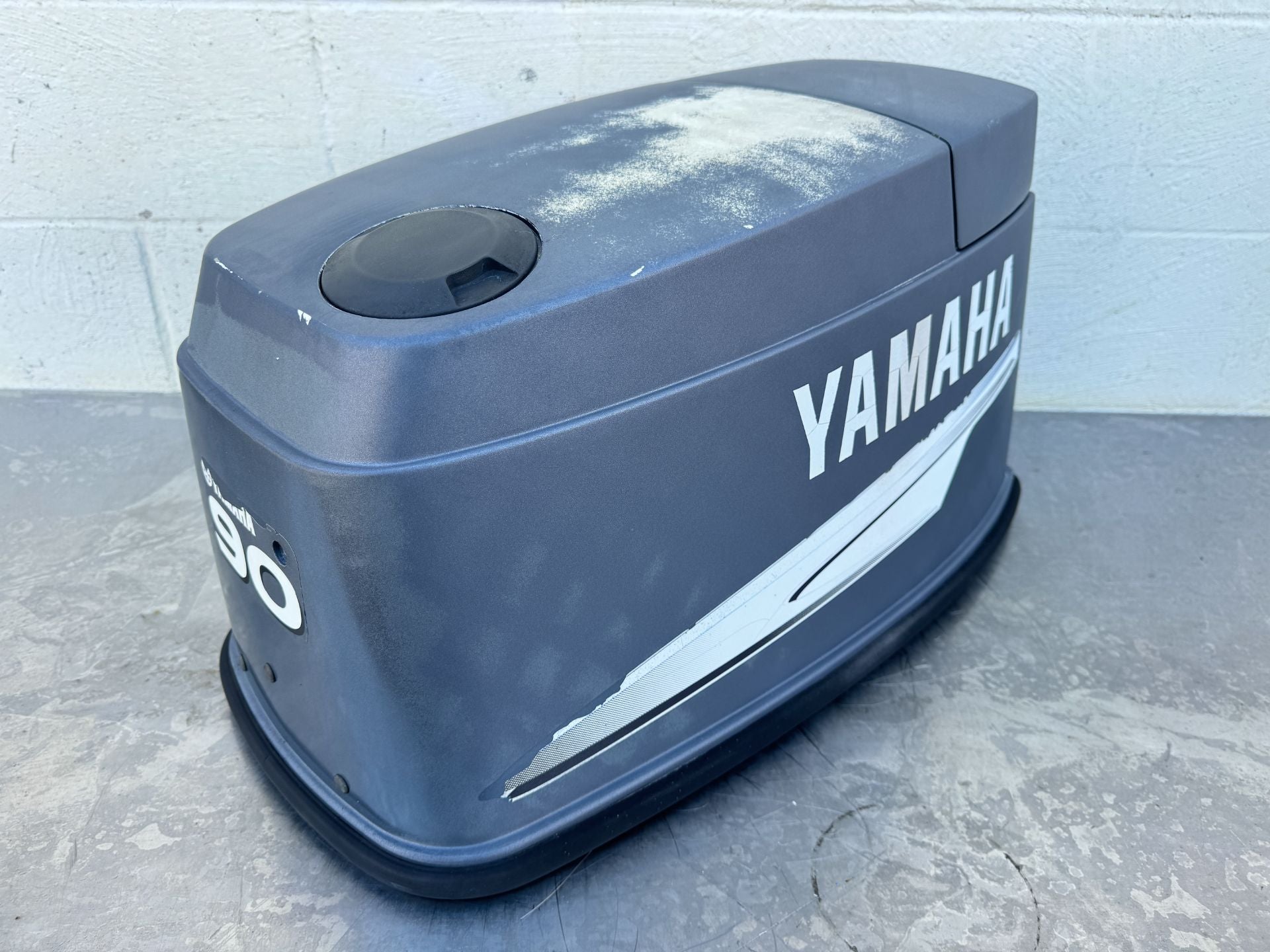 2002-2009 Yamaha 90HP 2 Stroke Outboard Top Cover Cowling Hood