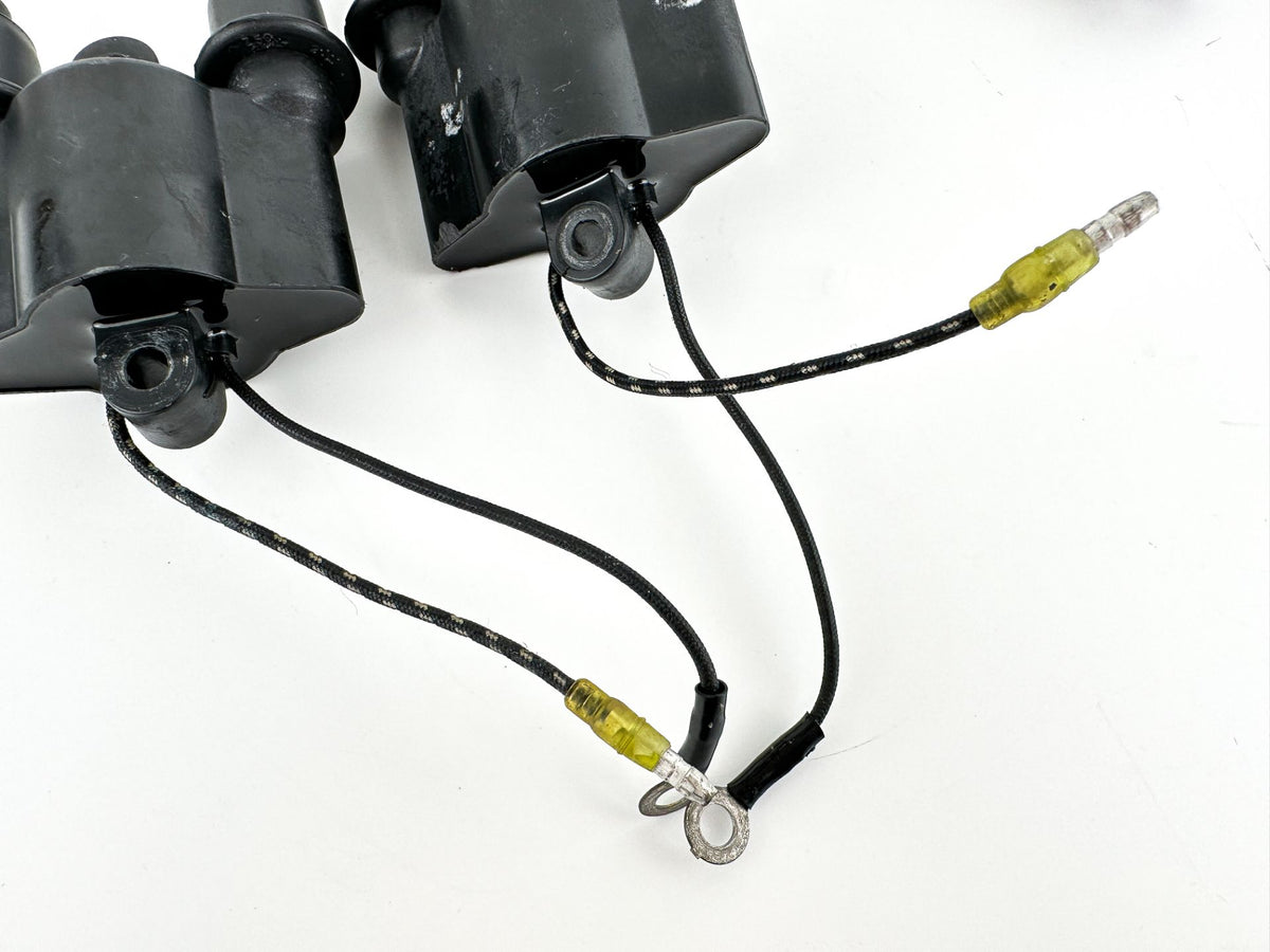 99-04 Yamaha 75 80 90 100HP 4 Stroke Outboard Ignition Coil Set 67F-85570-00-00