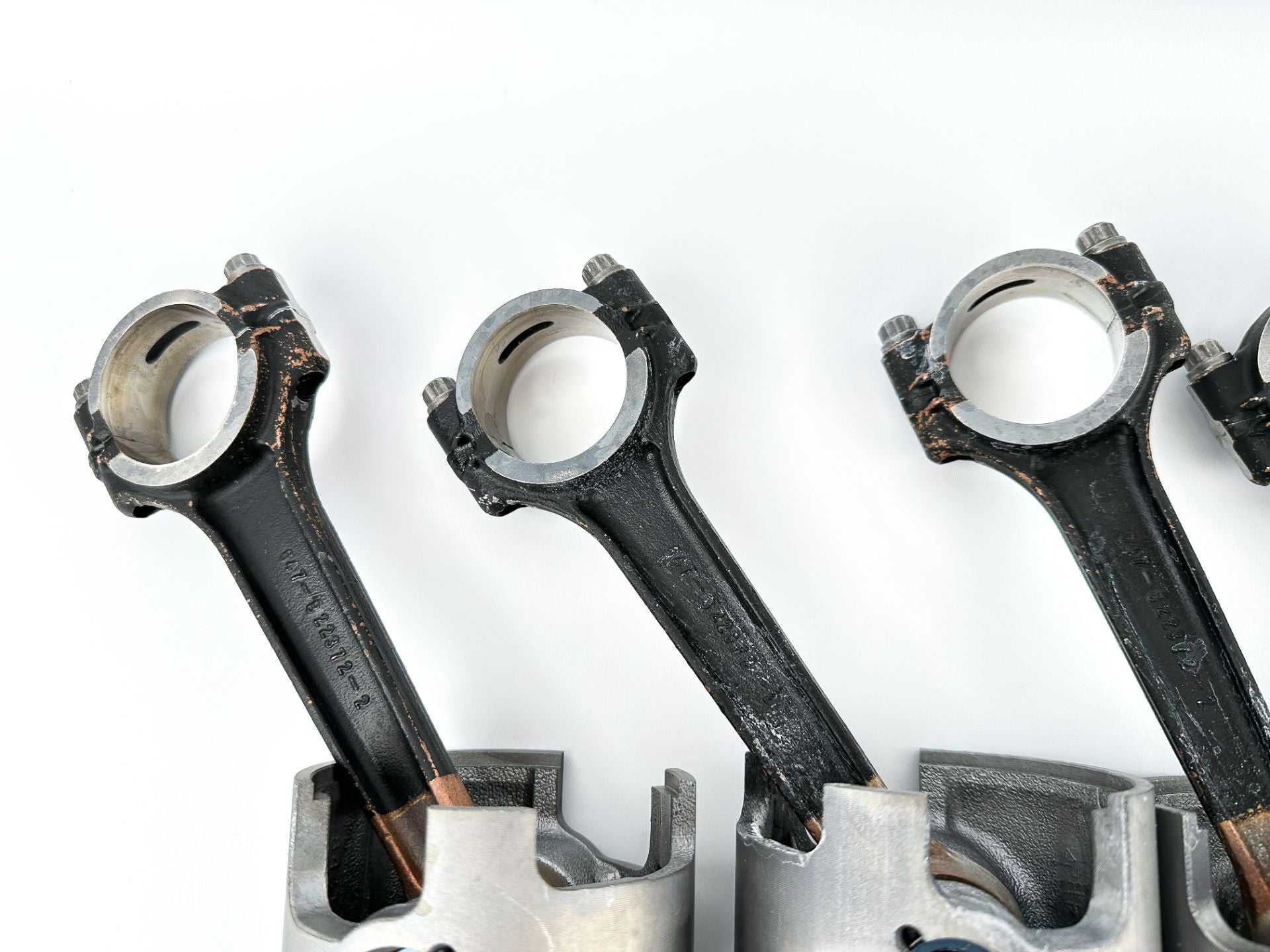 2015 Mercury 250 HP 2 Stroke Outboard Piston & Connecting Rod Set 842986T03 OEM