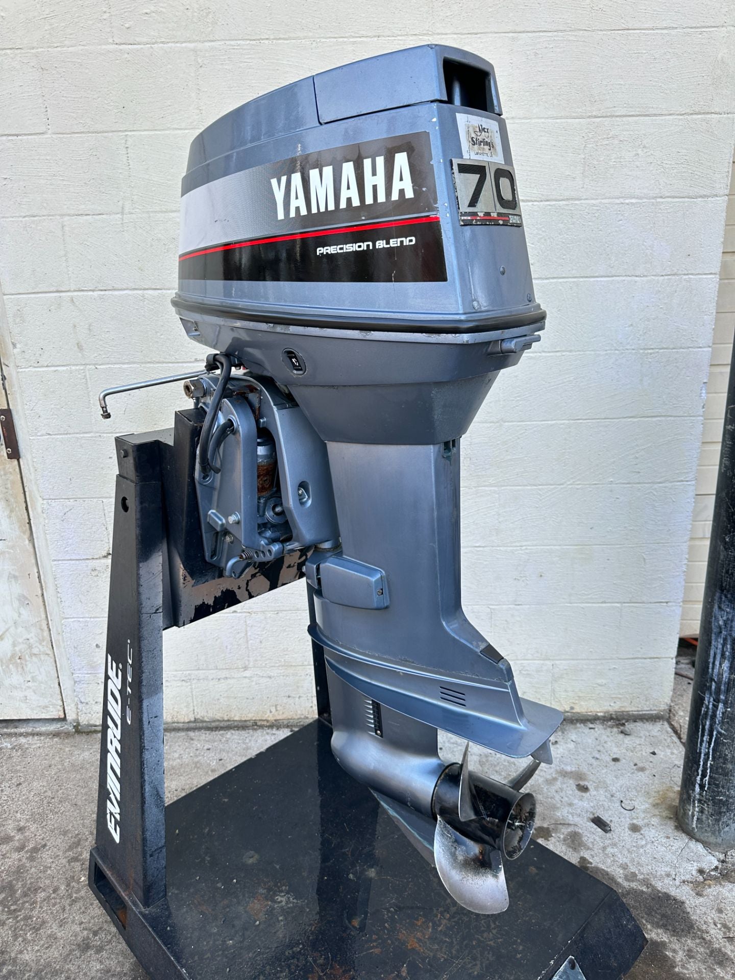 1987 Yamaha 70 HP 2 Stroke Outboard Engine Complete 70ETLH OEM