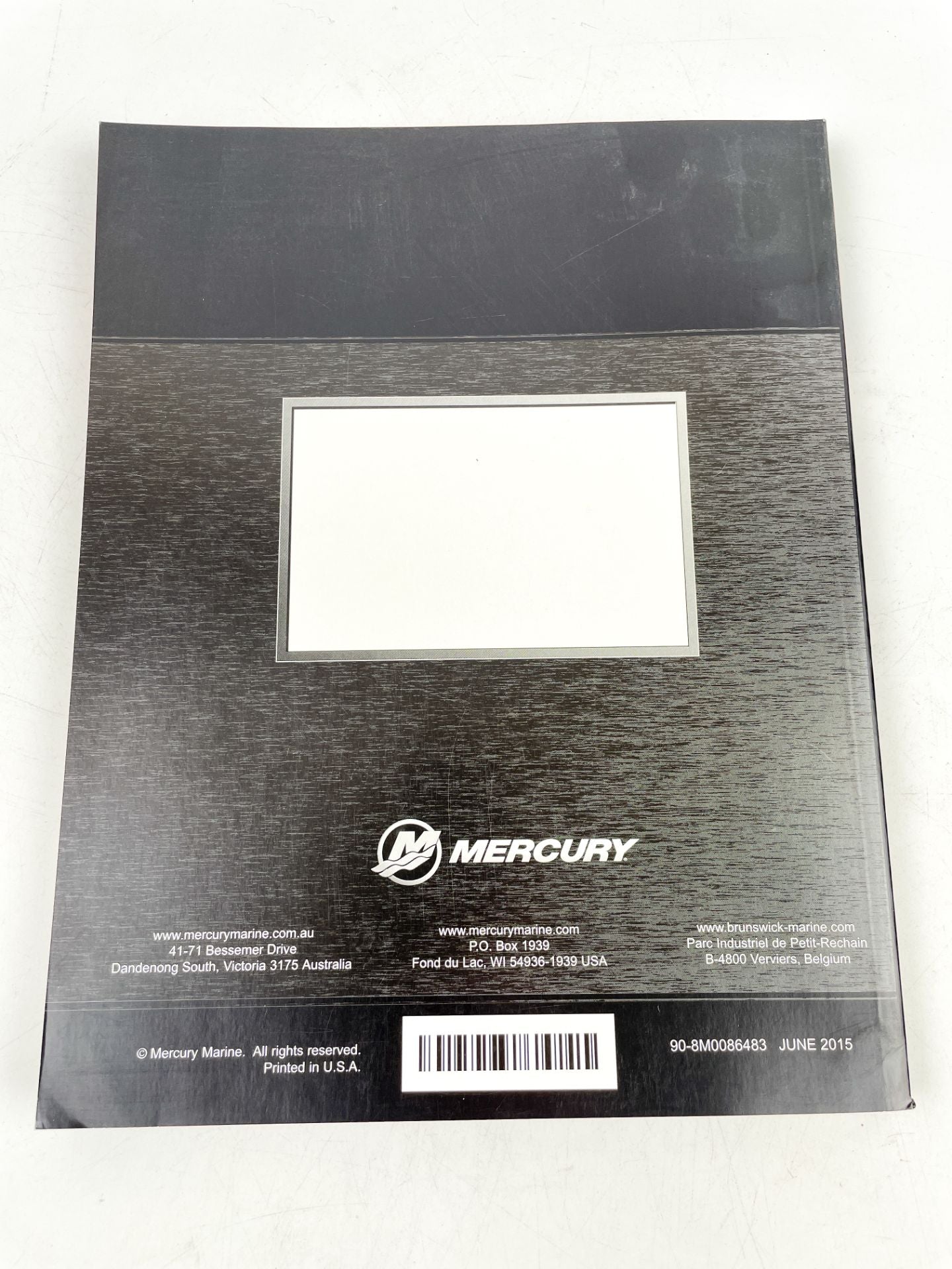 Mercury PCM 112 Diagnostic Manual June 2015 90-8M0086483