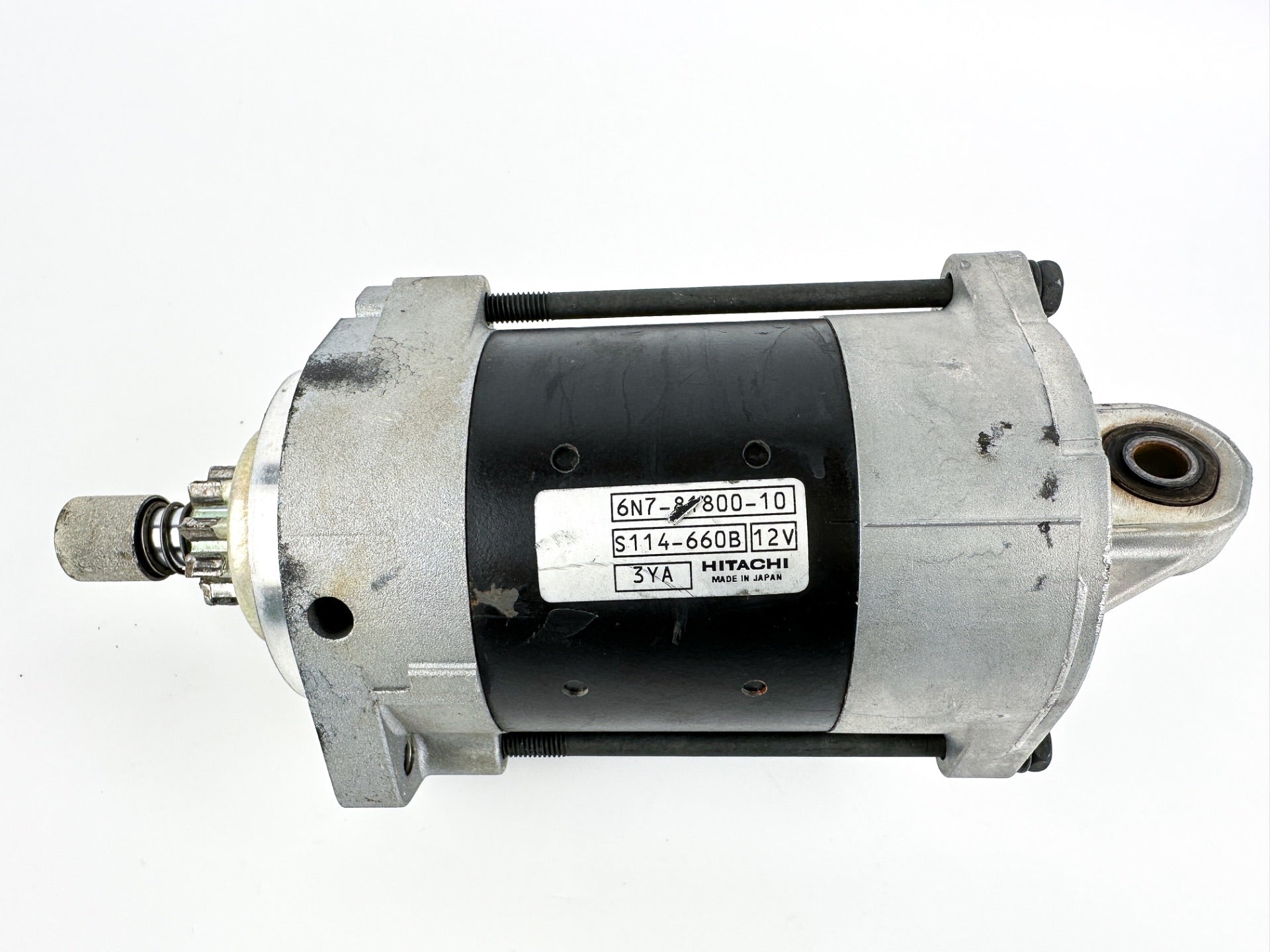 2004 Yamaha 150 HP 2 Stroke Outboard Starter Motor 6N7-81800-10-00 OEM