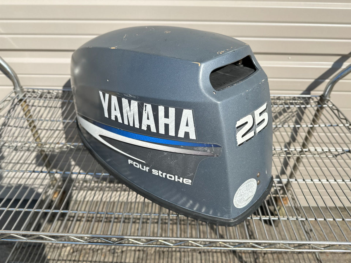 2005 Yamaha 25 HP 4 Stroke Outboard Top Cowling 65W-42610-20-4D OEM