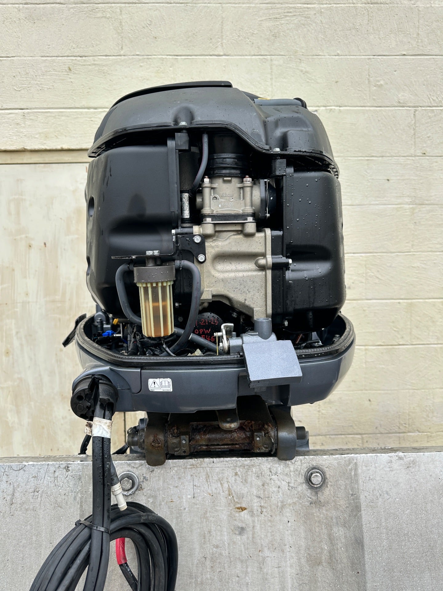 2008 Yamaha 250HP 4 Stroke Outboard Engine 25" Shaft 546 Hours