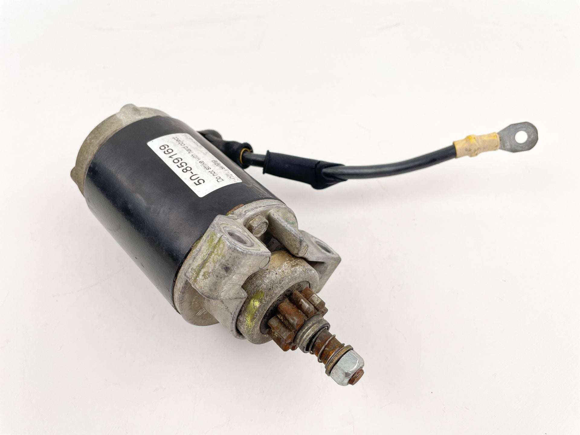 2001 Yamaha 25 HP 4 Stroke Outboard Starter Motor 65W-81800-01-00 OEM