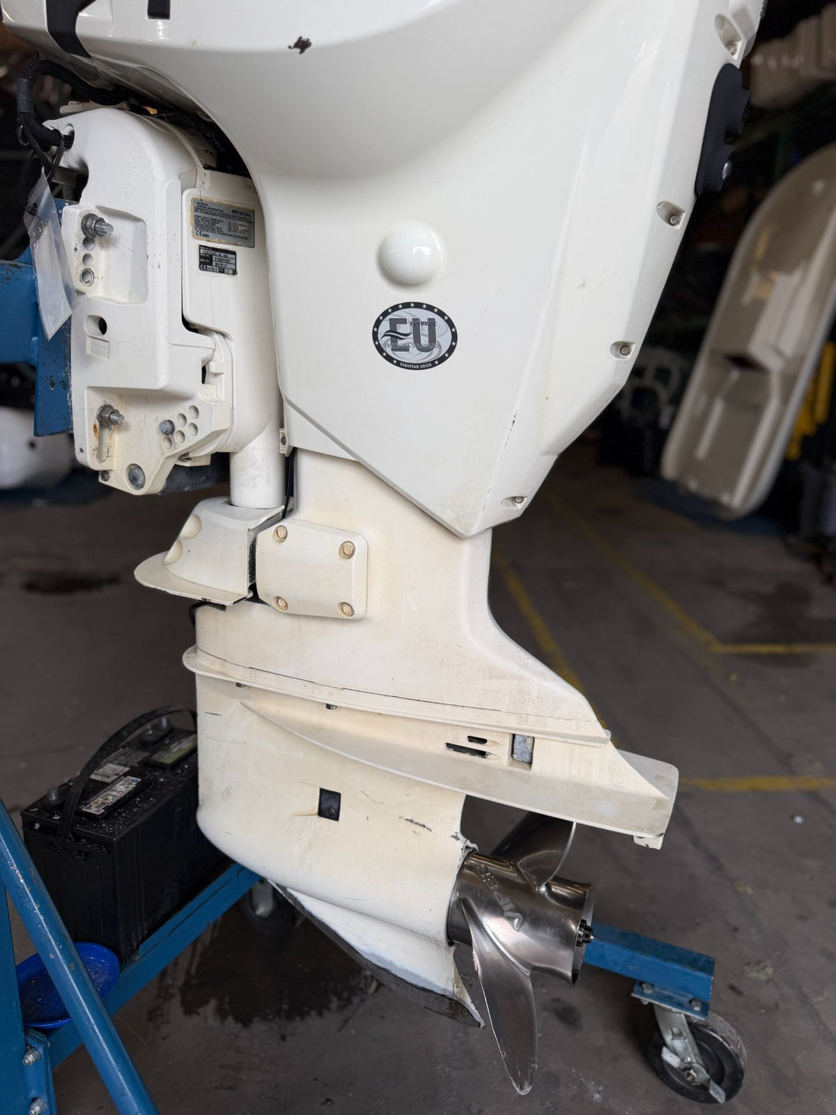 2010 Evinrude 150HP Etec 2 Stroke Outboard Engine 25" Shaft 490 Hours