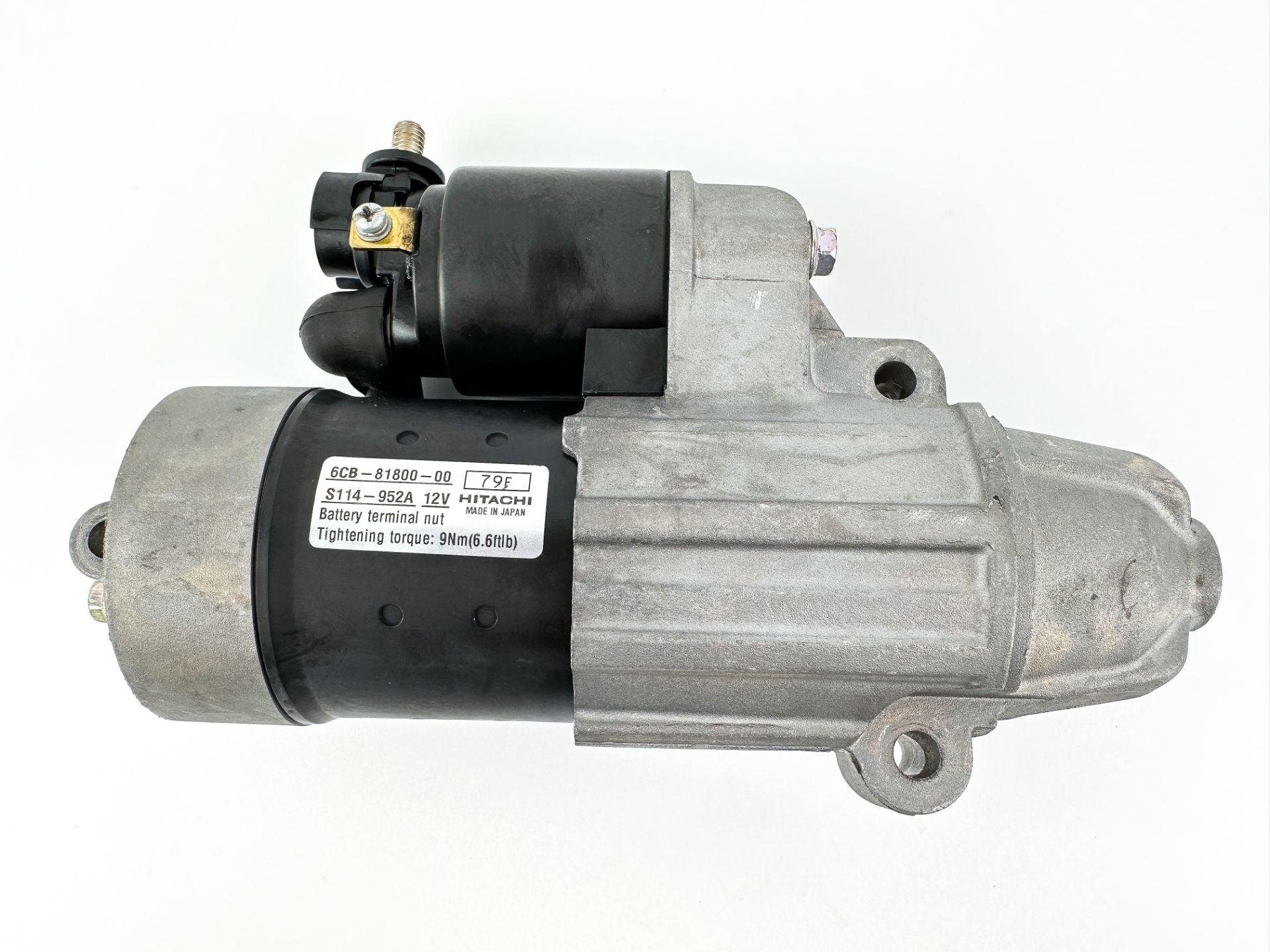 2017 Yamaha 200 HP 4 Stroke Outboard Starter Motor 6CB-81800-00-00 OEM