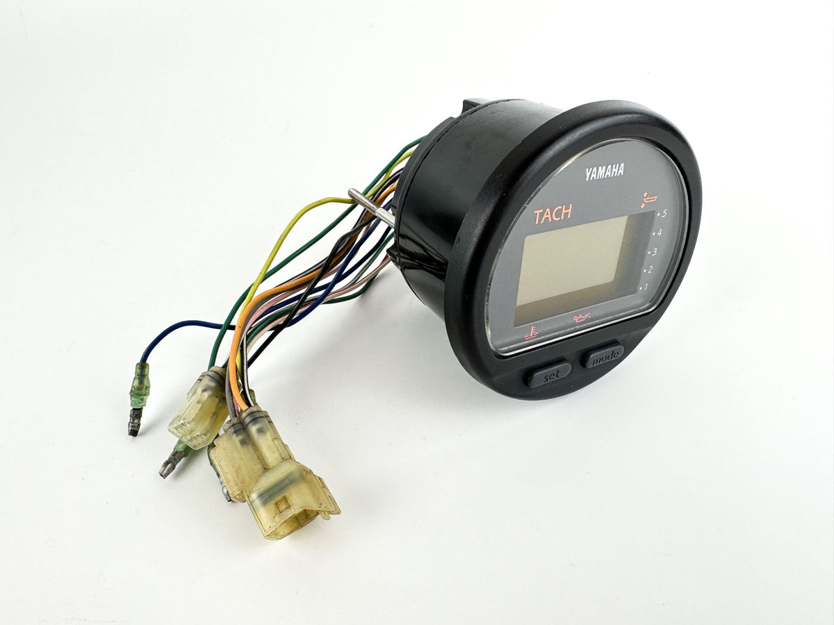 Yamaha Outboard Tachometer Digital Gauge Multi-Function - Repaired & Tested