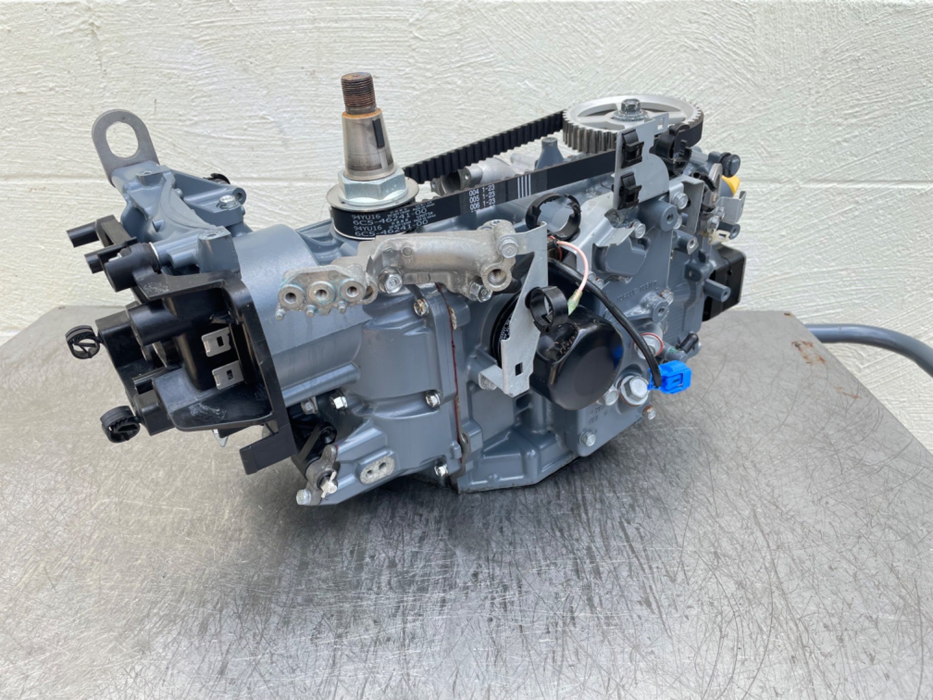 2011 Yamaha 25HP 4 Stroke Outboard Powerhead Crankcase Assembly 6BL-W009B-00-1S