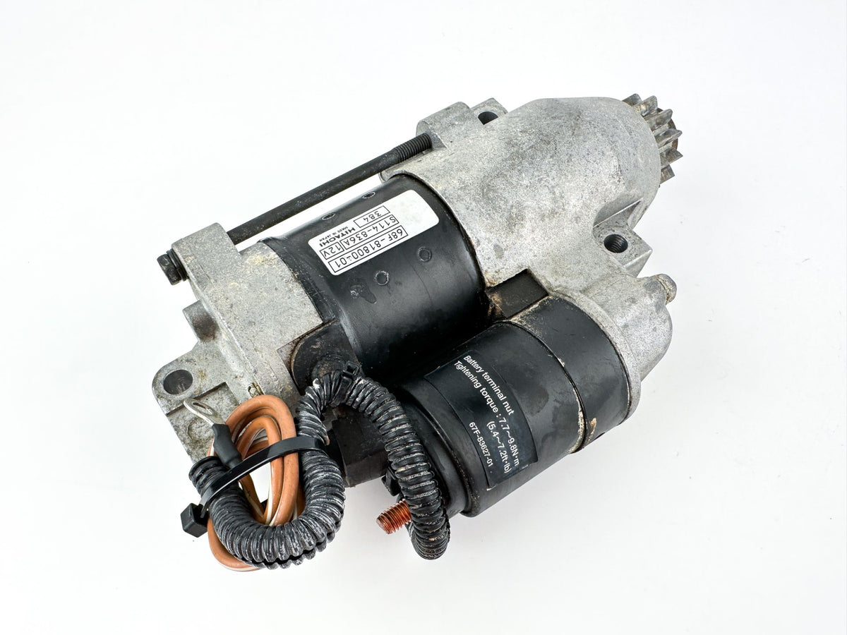 2004 Yamaha 150 HP 2 Stroke Outboard Starter Motor 68F-81800-01-00 OEM