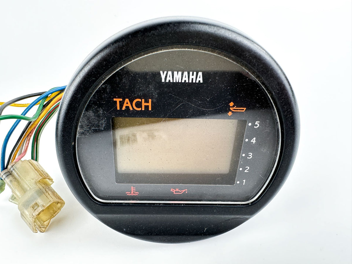 Yamaha Outboard Digital Tachometer Multi-Function Gauge - Repaired & Tested