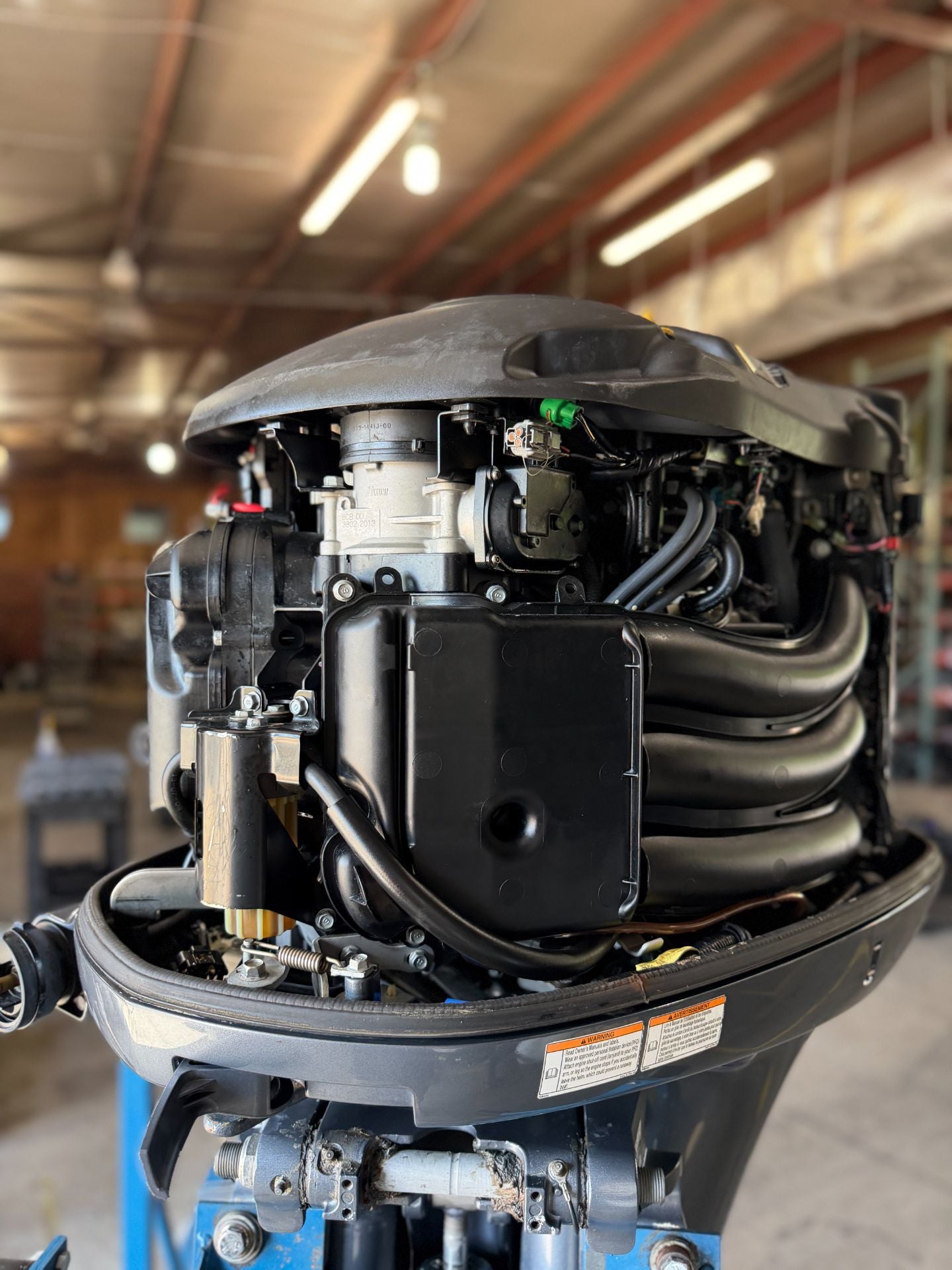 2013 Twin Yamaha F300 300HP 4 Stroke Outboard Engines W/ 25" Shaft 584 Hours