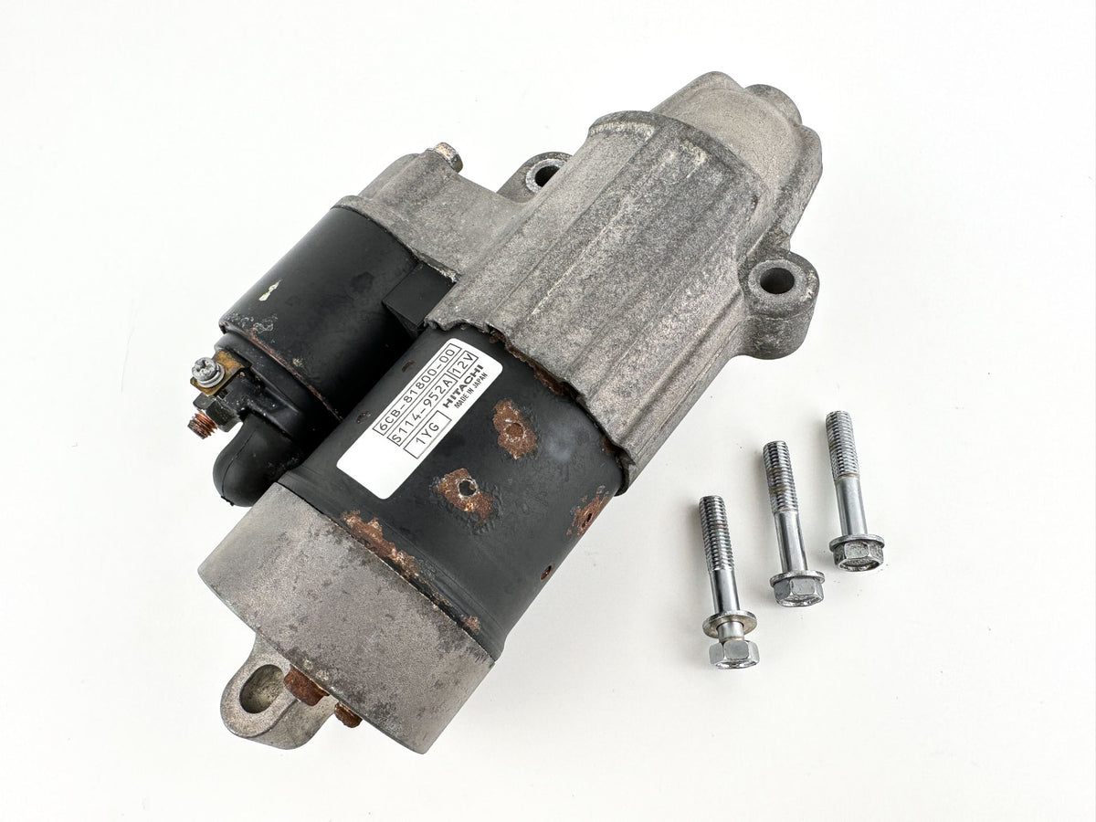 2012 Yamaha 250 HP 4 Stroke Outboard Starter Motor 6CB-81800-00-00 OEM