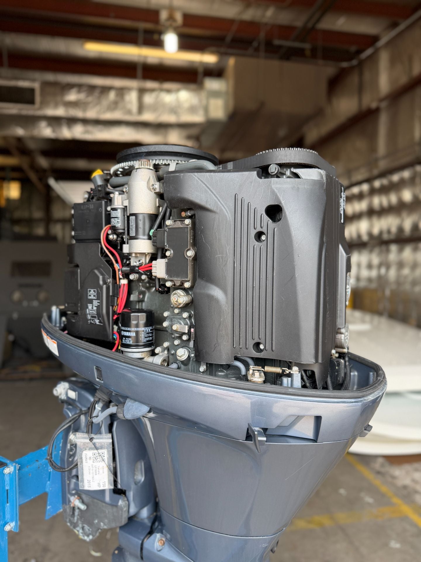 2015 Yamaha 150HP 4 Stroke Outboard Engine W/ 25” Shaft - Just Serviced