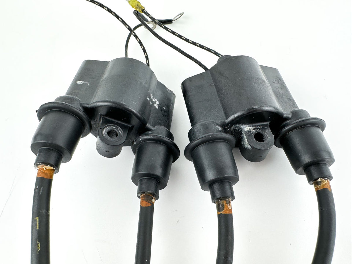 99-04 Yamaha 75 80 90 100HP 4 Stroke Outboard Ignition Coil Set 67F-85570-00-00