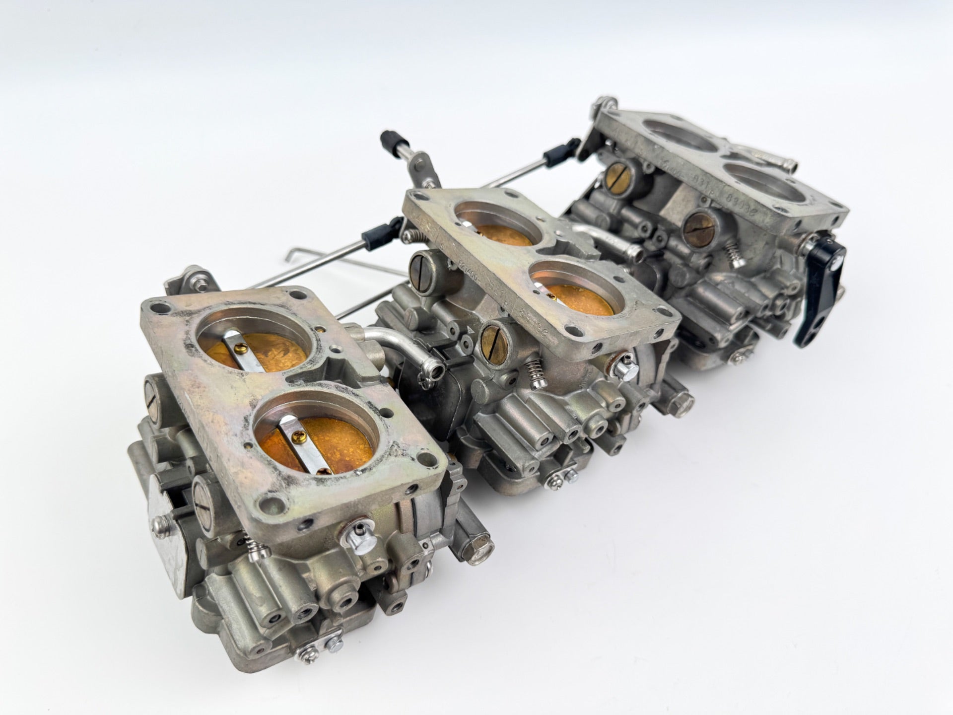 1999 Yamaha 200 HP 2 Stroke Outboard Carburetor Set 64E-14301-00-00 OEM
