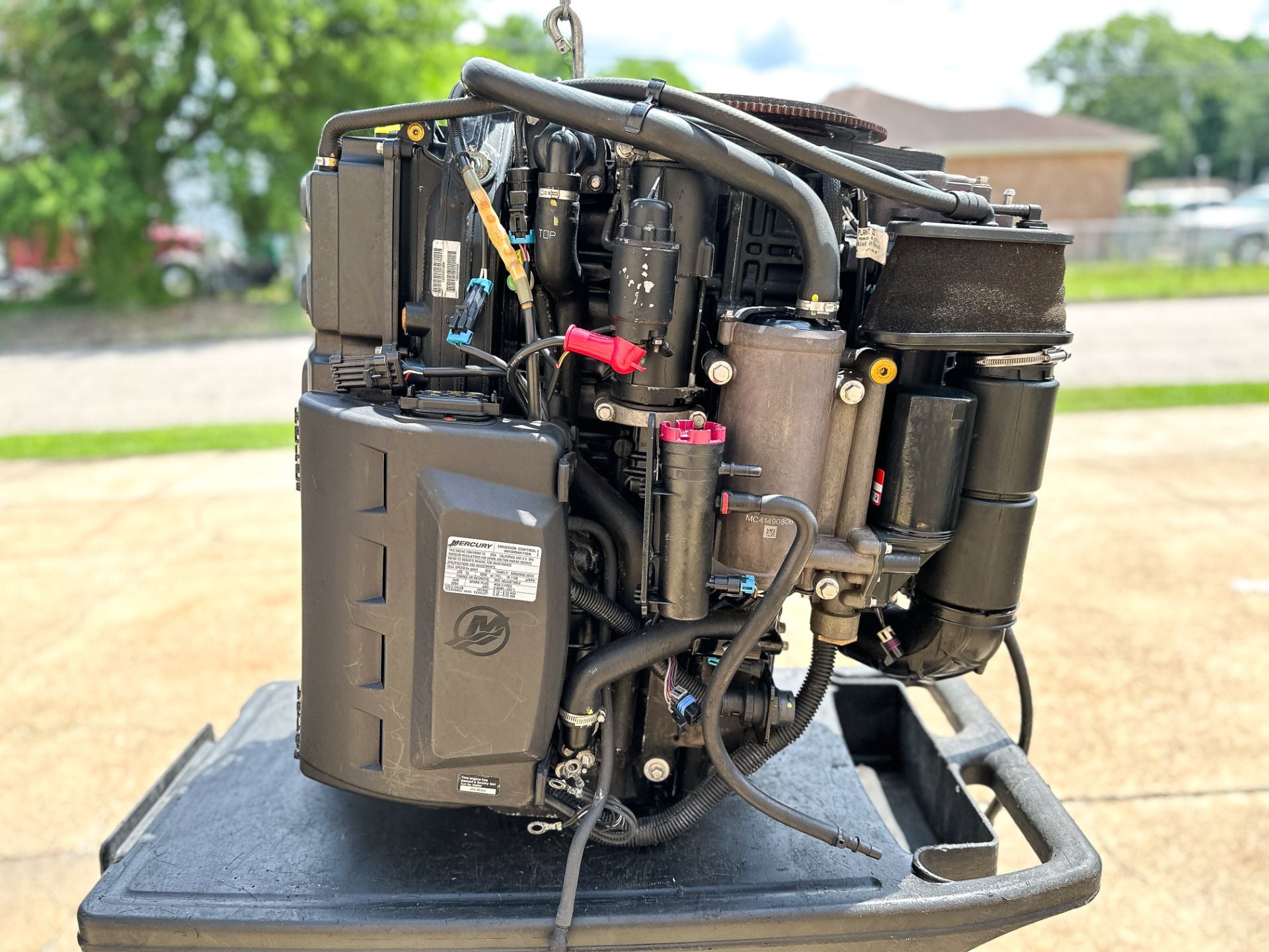 2005 Mercury 225 HP 4 Stroke Outboard Powerhead 895247A05 779 Hours