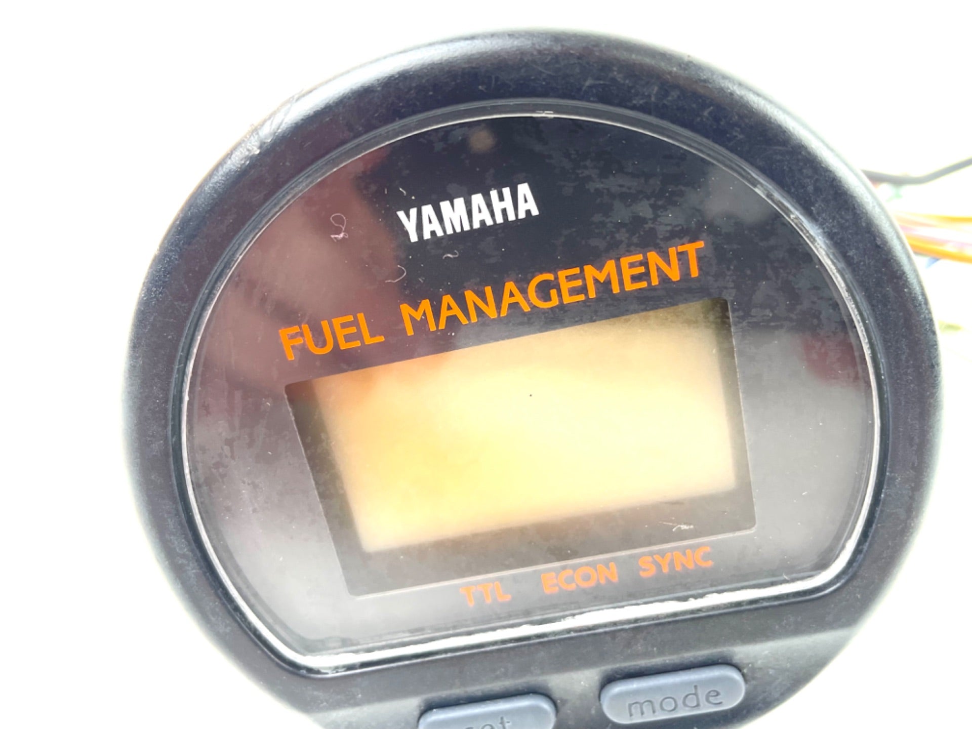 Yamaha Outboard Digital Fuel Management Gauge - Needs Repair