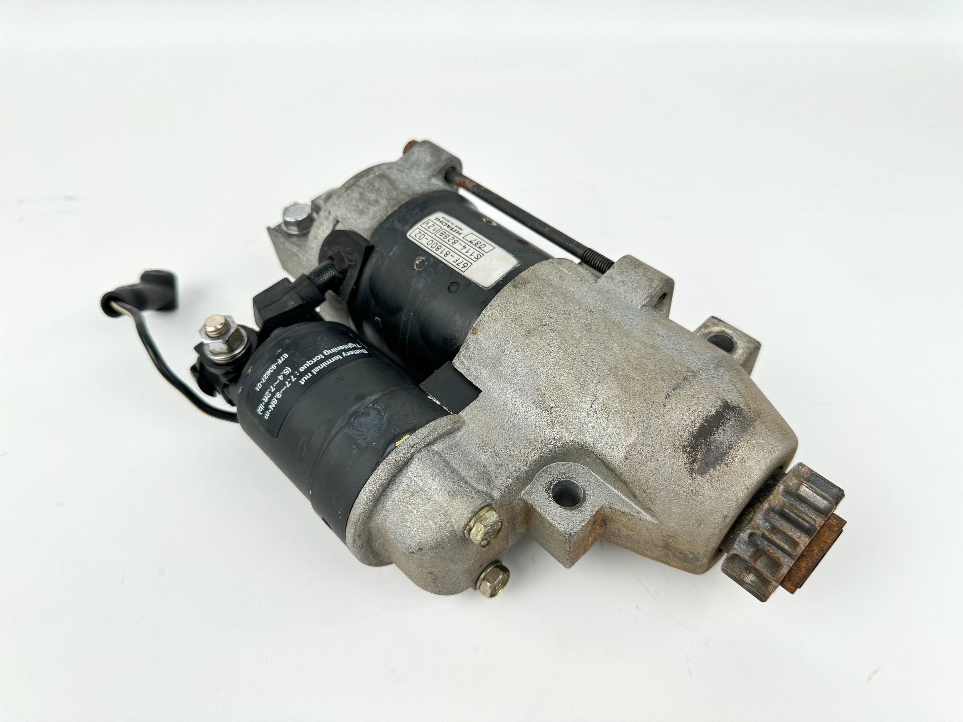 01-04 Yamaha 75 80 90 100 HP 4 Stroke Outboard Starter Motor 67F-81800-02-00