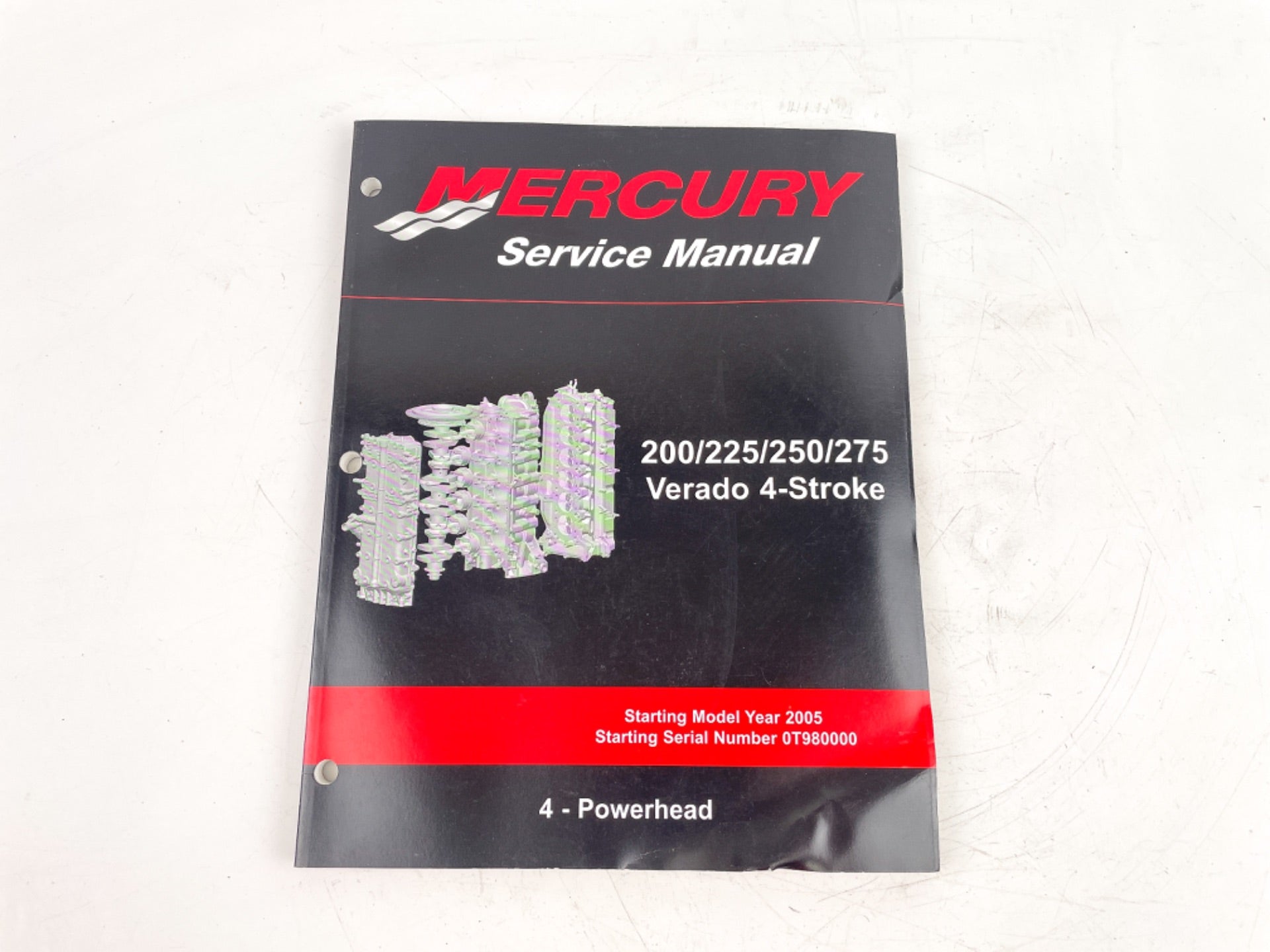 05 Mercury Outboard Service Manual 200-275 Verado 4-Stroke Powerhead 90-896580400