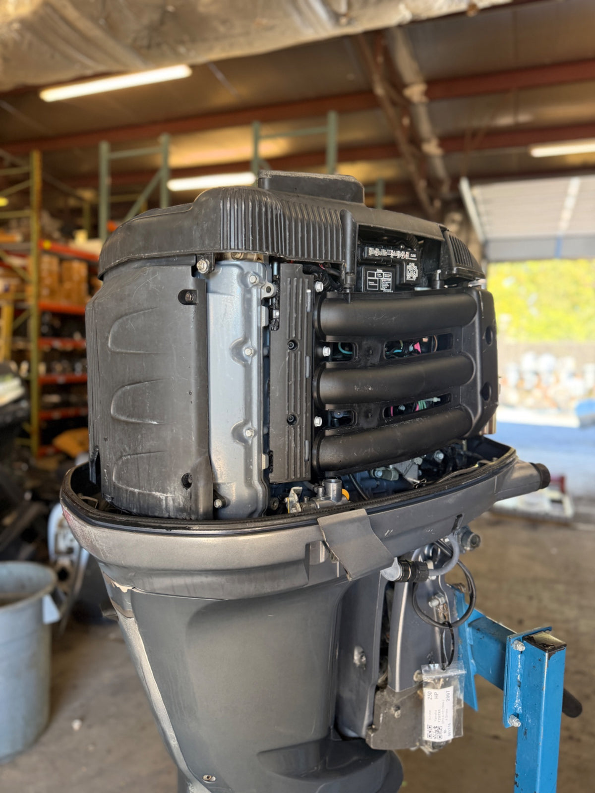 Twin 2007 Yamaha F250 250HP 4 Stroke Outboard Engines 25" - 205 Hours