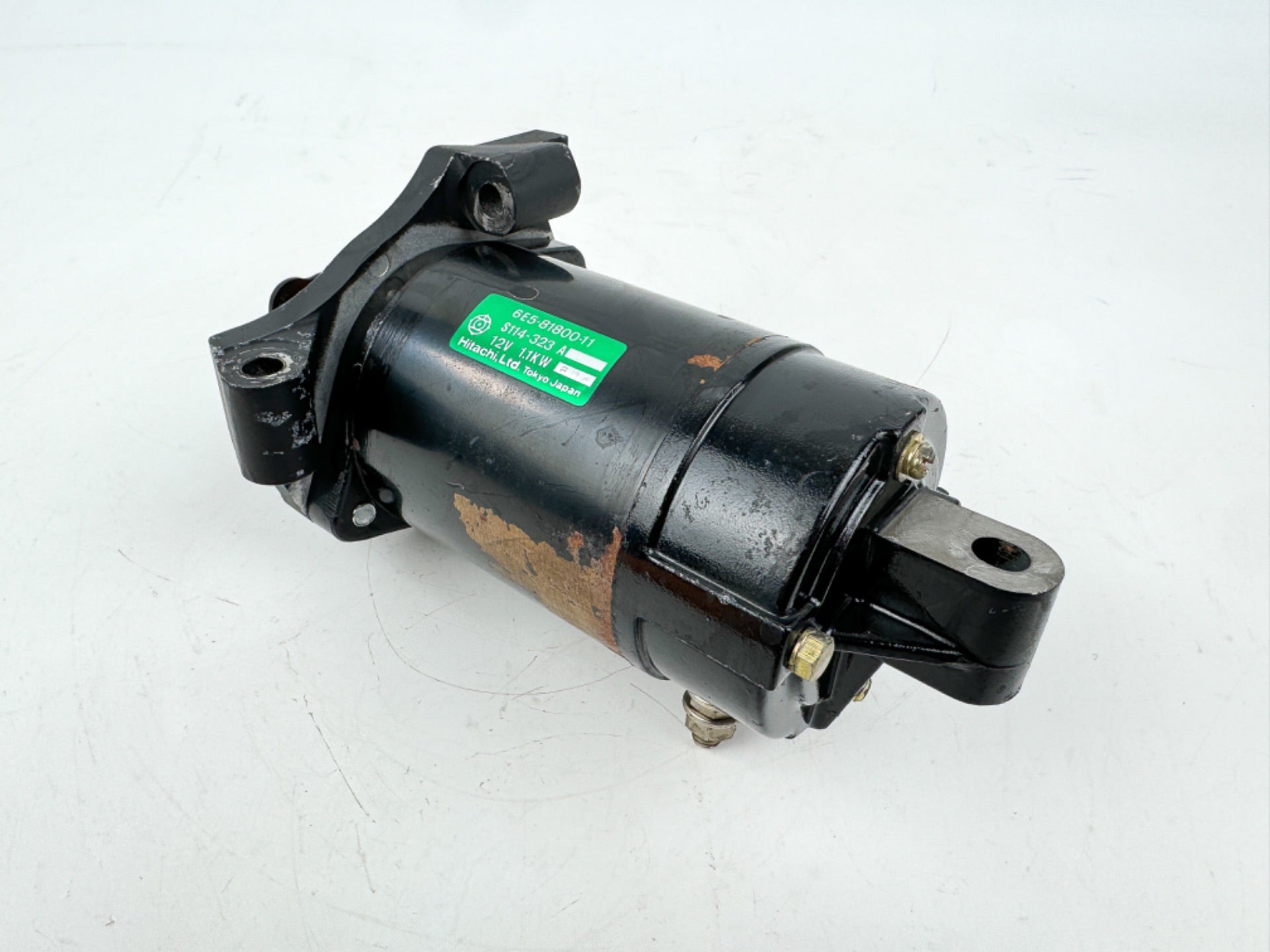 1989 Yamaha 130 HP 2 Stroke Outboard Starter Motor 6E5-81800-12-00 OEM