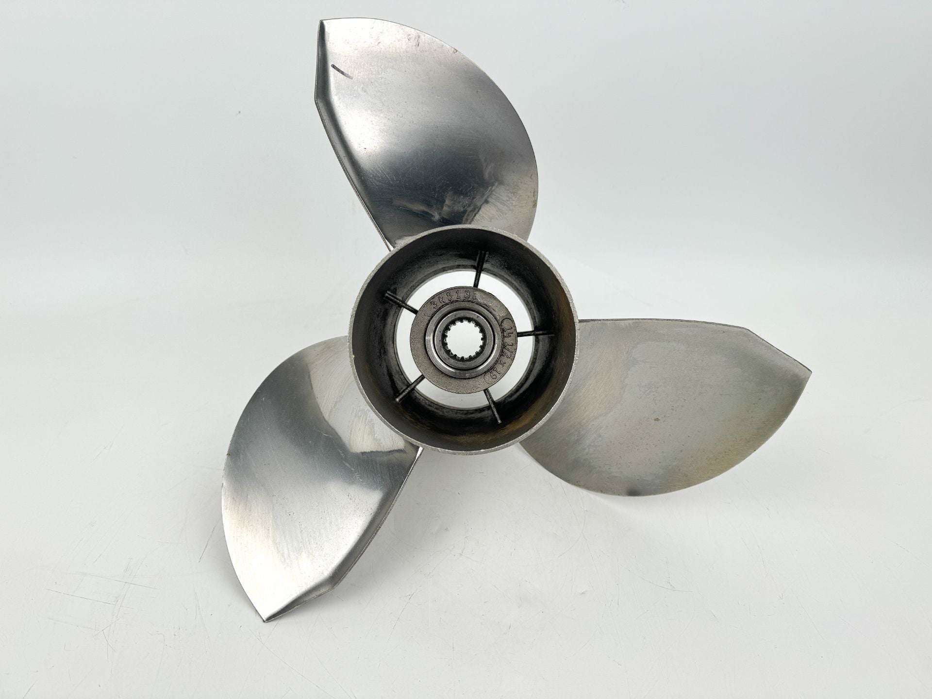 Ballistic Stainless Steel Prop Propeller 3 Blade 14 1/2" x 19P 345133