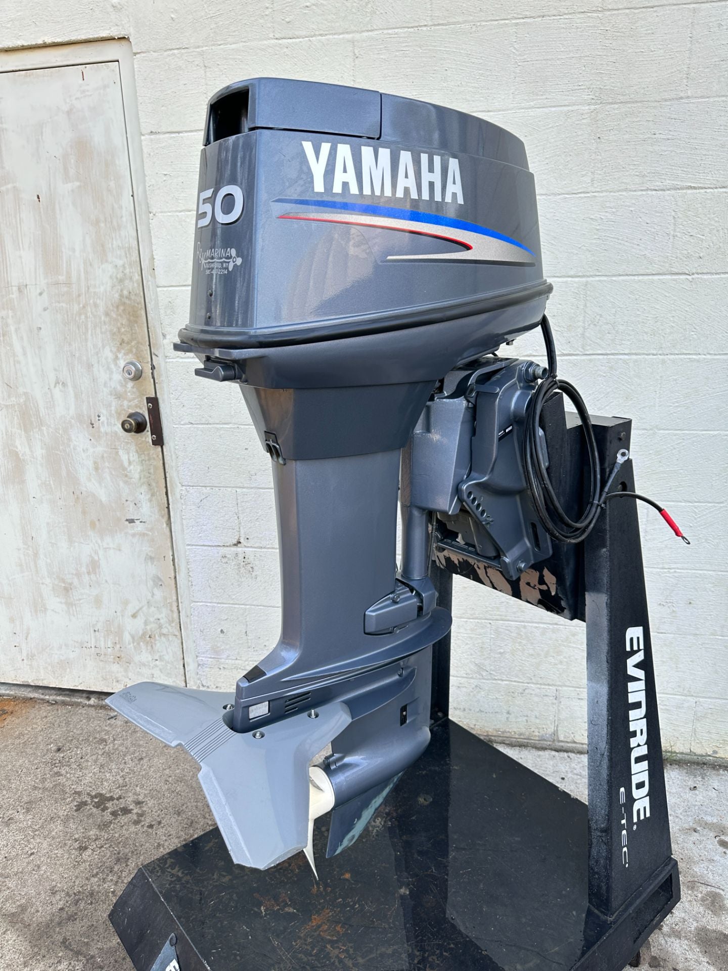 2007 Yamaha 50 HP 2 Stroke Outboard Engine Complete OEM