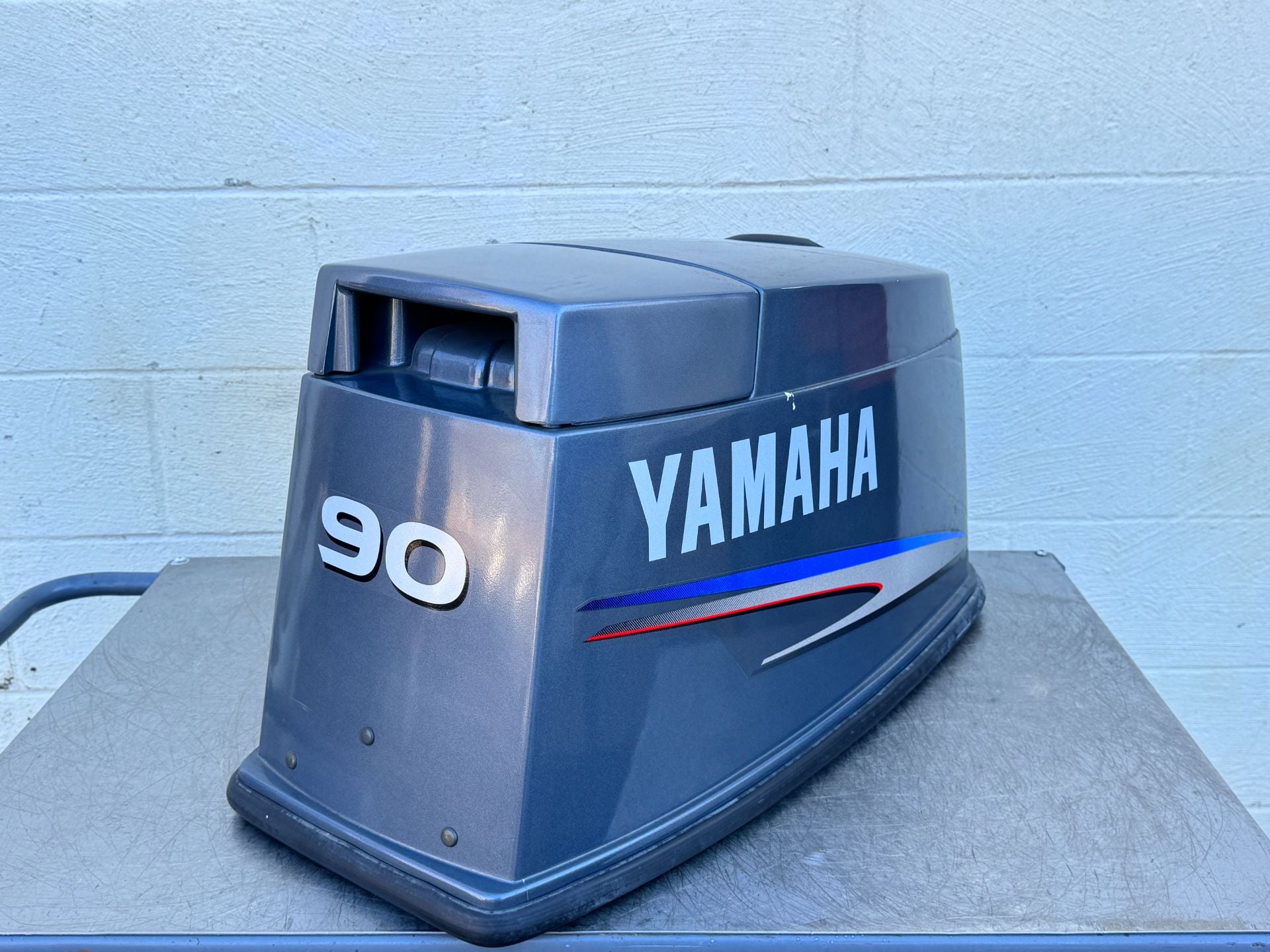 2002-2009 Yamaha 90HP 2 Stroke Outboard Top Cover Cowling Hood