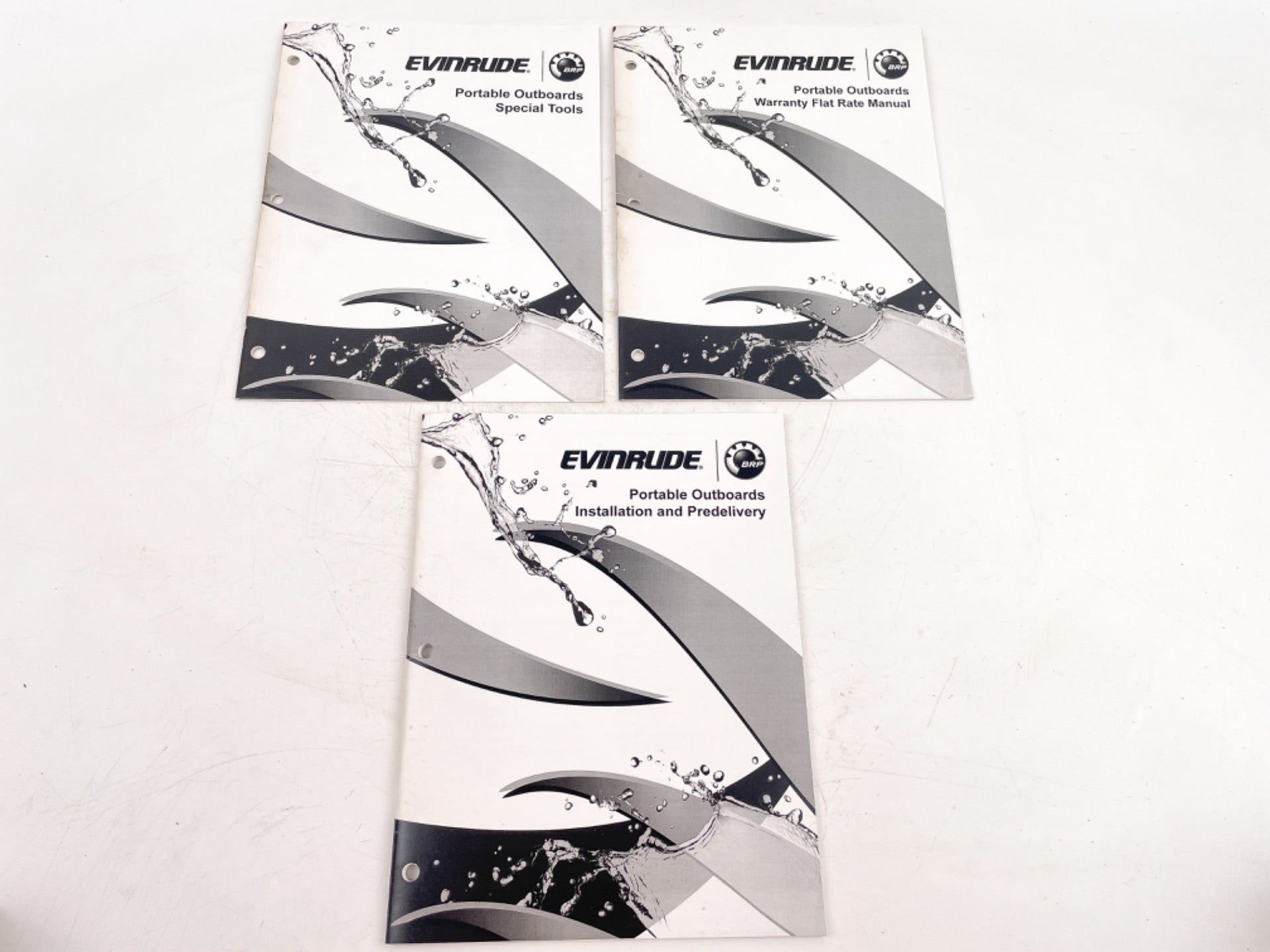 OMC Evinrude Outboard 2012 Portable Service Manuals 3.5 - 15 hp Box Set