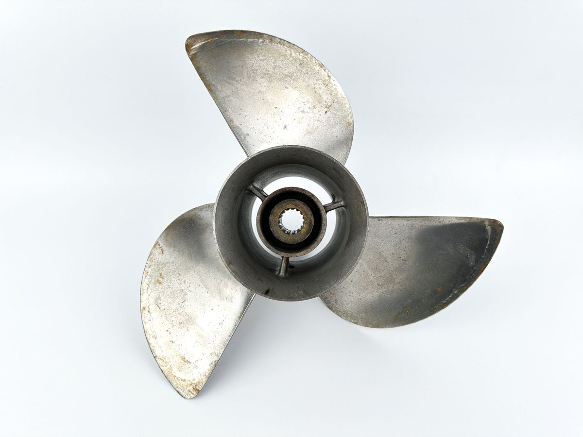 Yamaha 3 Blade Stainless Steel SS Prop Propeller 15 1/4" x 15 P 6G5-45970-02-98