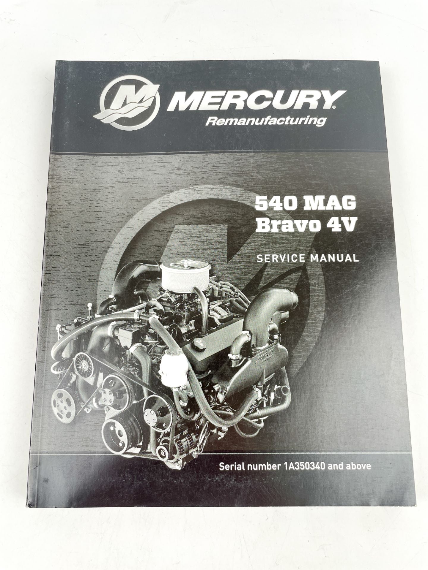 Mercury Marine MerCruiser 90-8M0090434 540 MAG Bravo 4V factory service manual