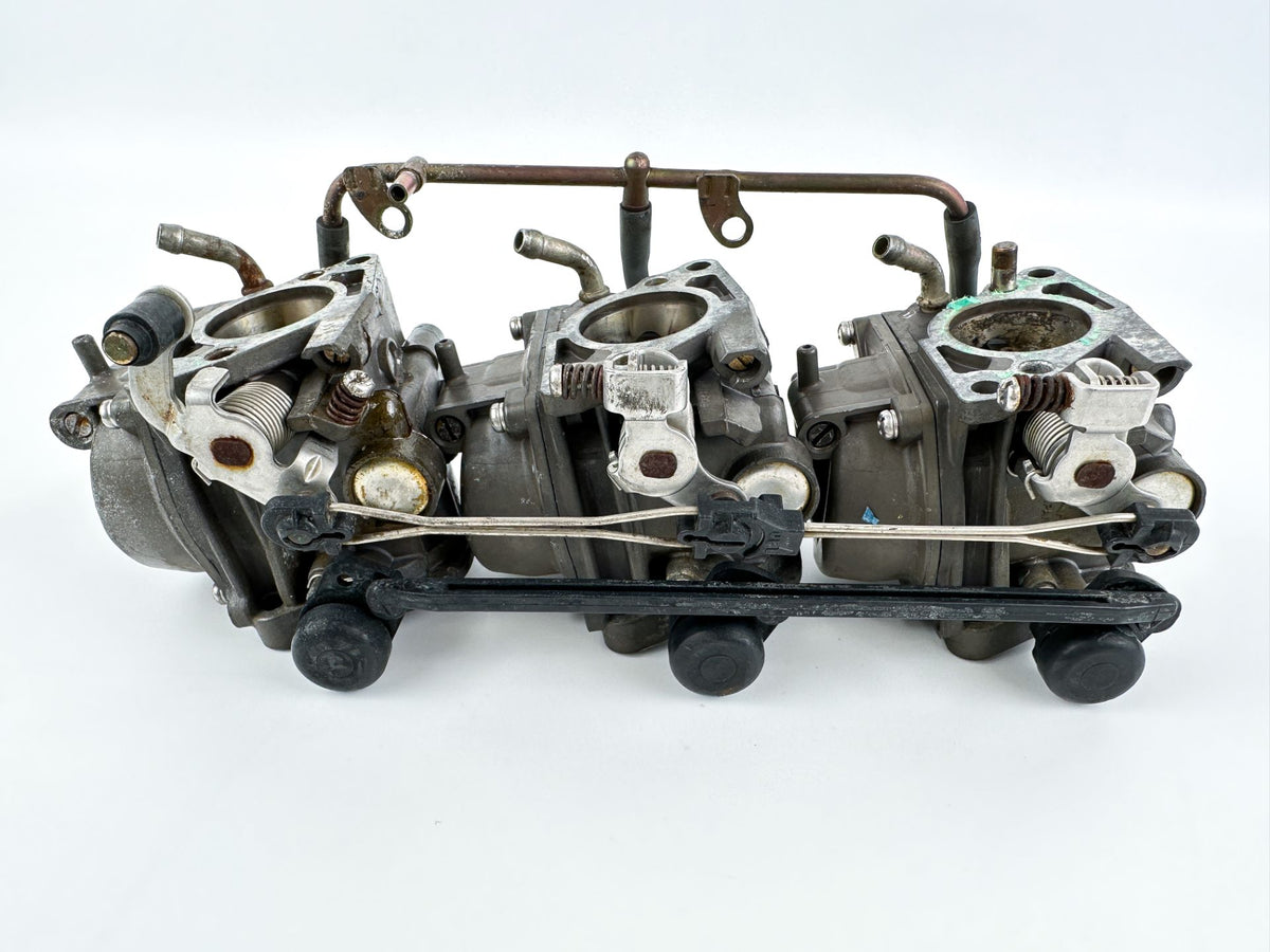 1996 Honda 50 HP 4 Stroke Outboard Carburetor Set 16101-ZW4-D23 OEM