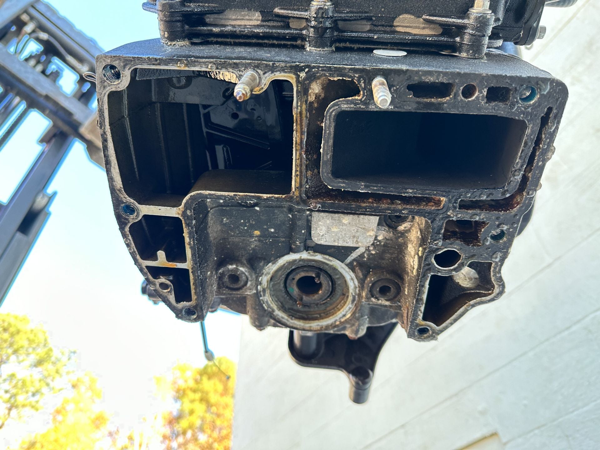 2014 Mercury 115HP 4 Stroke Outboard Powerhead 897148A08 Tested