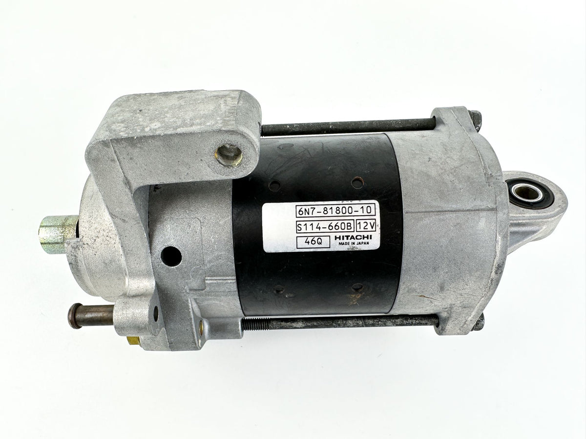 2005 Yamaha 200 HP 2 Stroke Outboard Starter Motor 6N7-81800-10-00 OEM