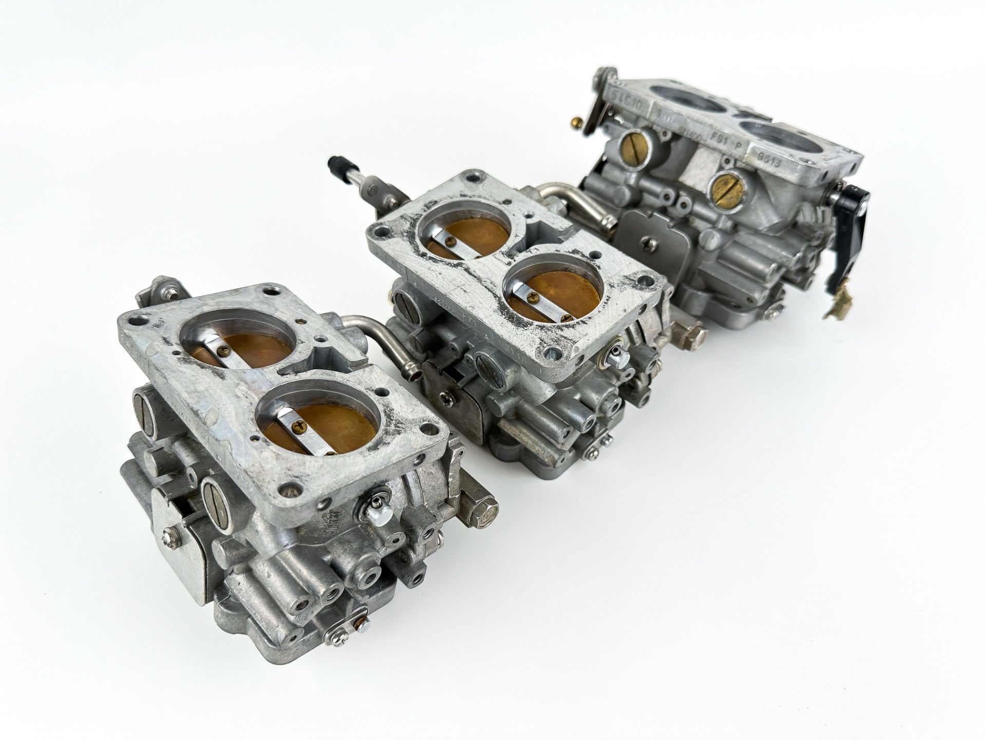 2005 Yamaha 150 HP 2 Stroke Outboard Carburetor Set 64C-14301-10-00 OEM