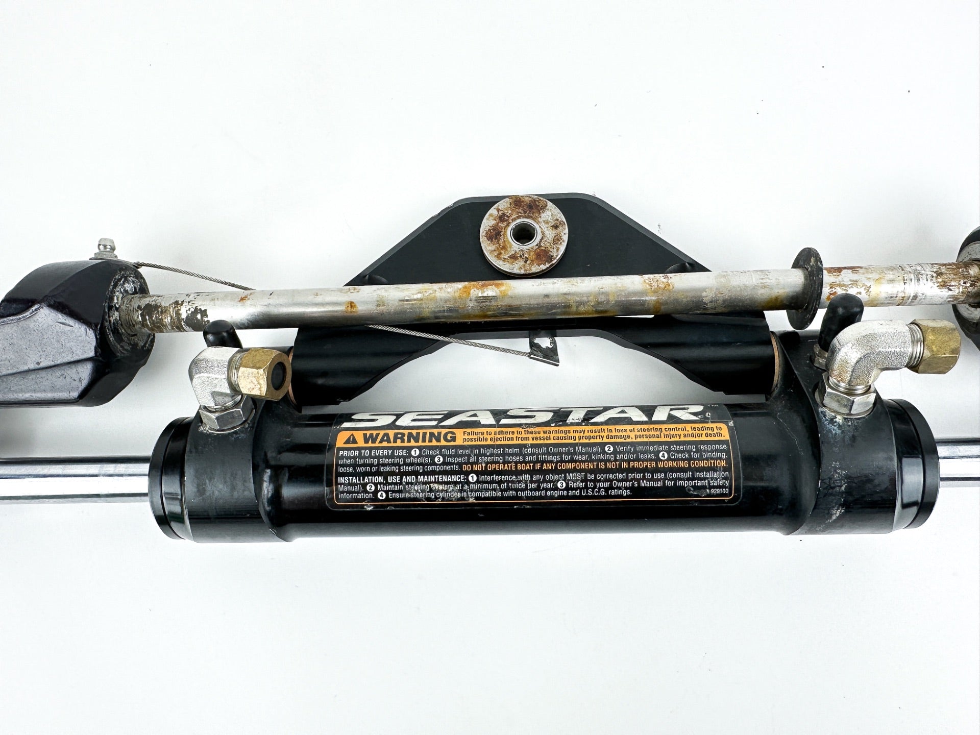 Seastar HC5345-3 Front Mount Pivoting Outboard Hydraulic Steering Cylinder