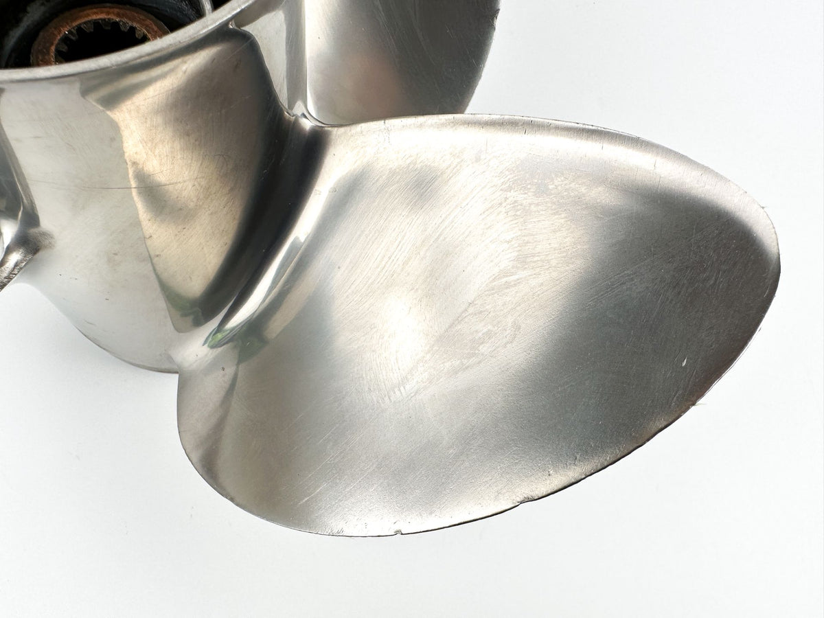 Solas Stainless Steel 4 Blade Propeller Prop 14 1/4" X 17P Right Hand