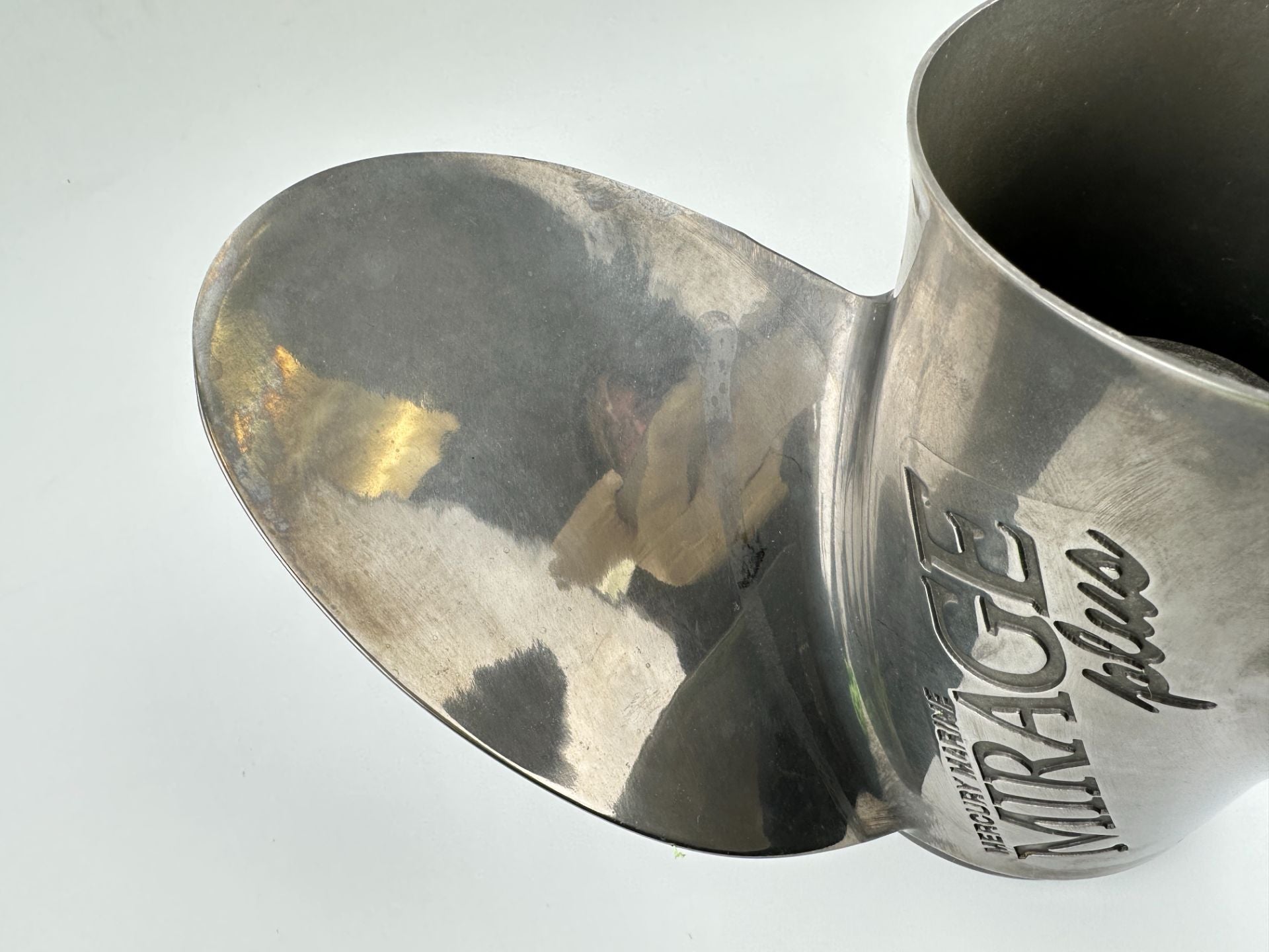 Mercury Mirage Marine Plus Stainless Steel Prop 15 1/4 x 19P LH Counter 48-13701