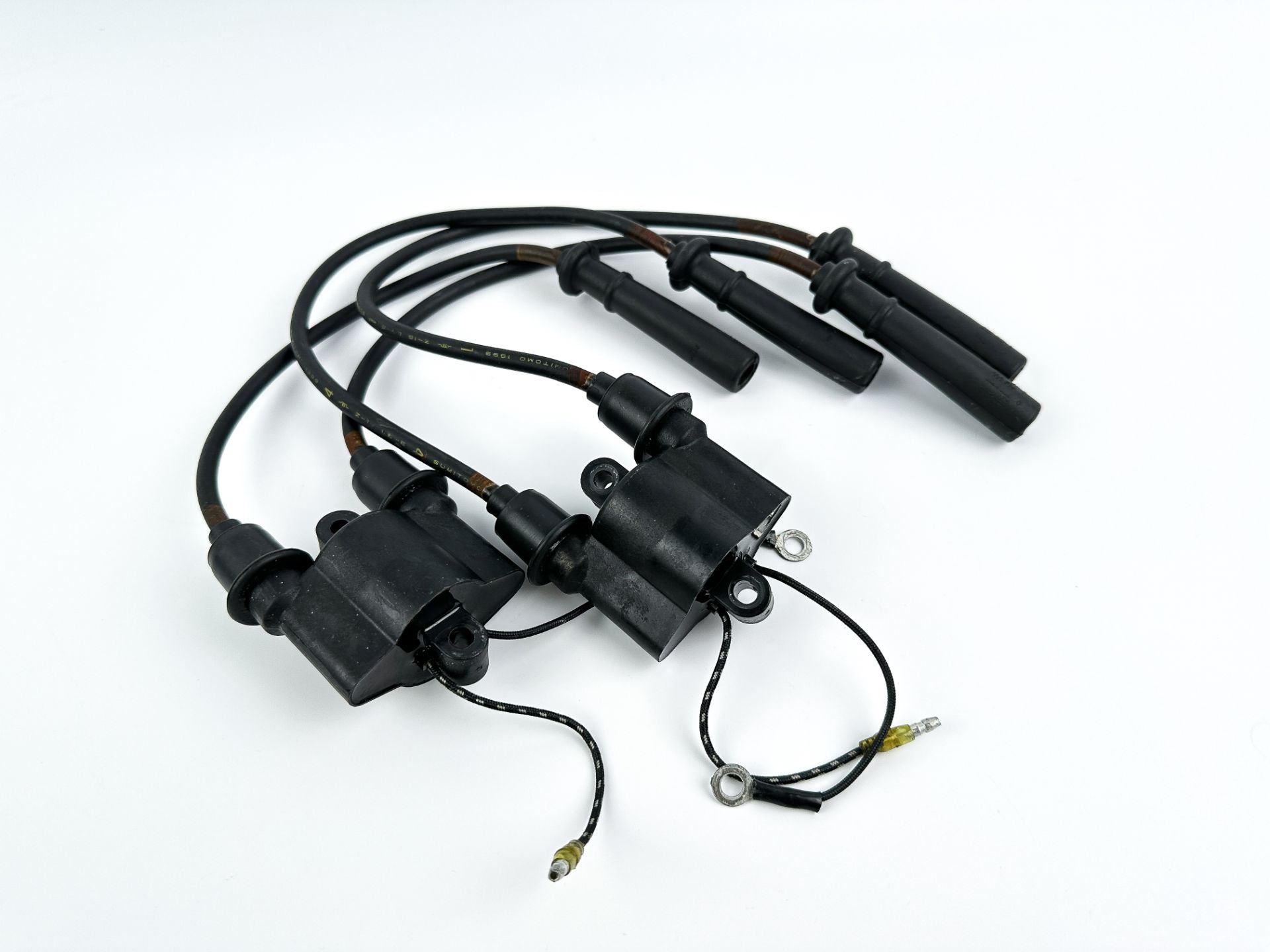 99-04 Yamaha 75 80 90 100HP 4 Stroke Outboard Ignition Coil Set 67F-85570-00-00