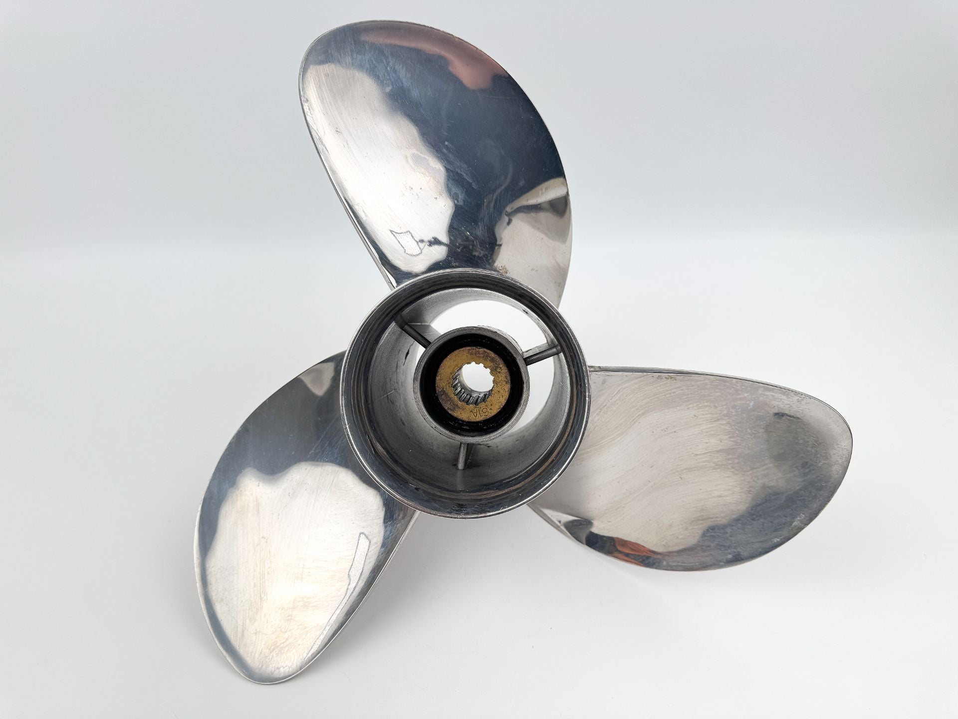 Yamaha Stainless Steel 3 Blade Prop Propeller 15 1/4" x 19P RH Standard
