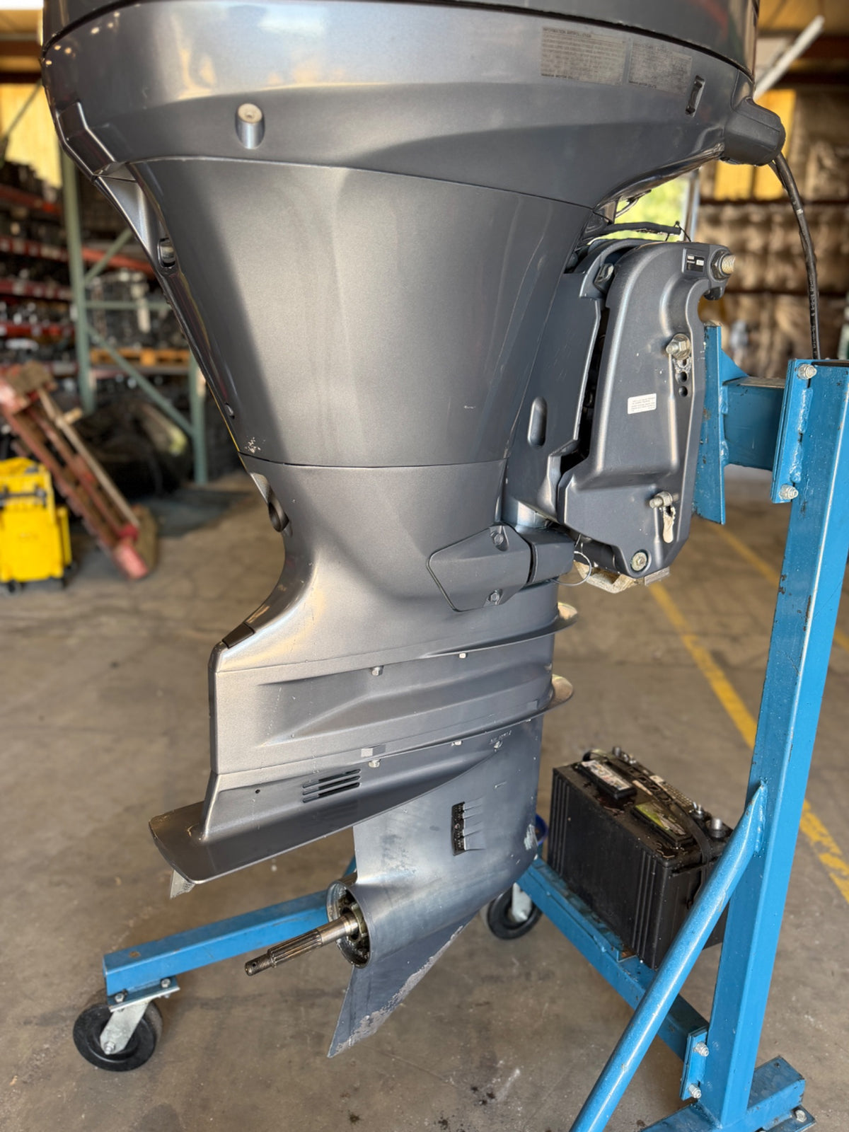 2012 Yamaha F150 150HP 4 Stroke Outboard Engine W/ XL 25" Shaft 214 Hours