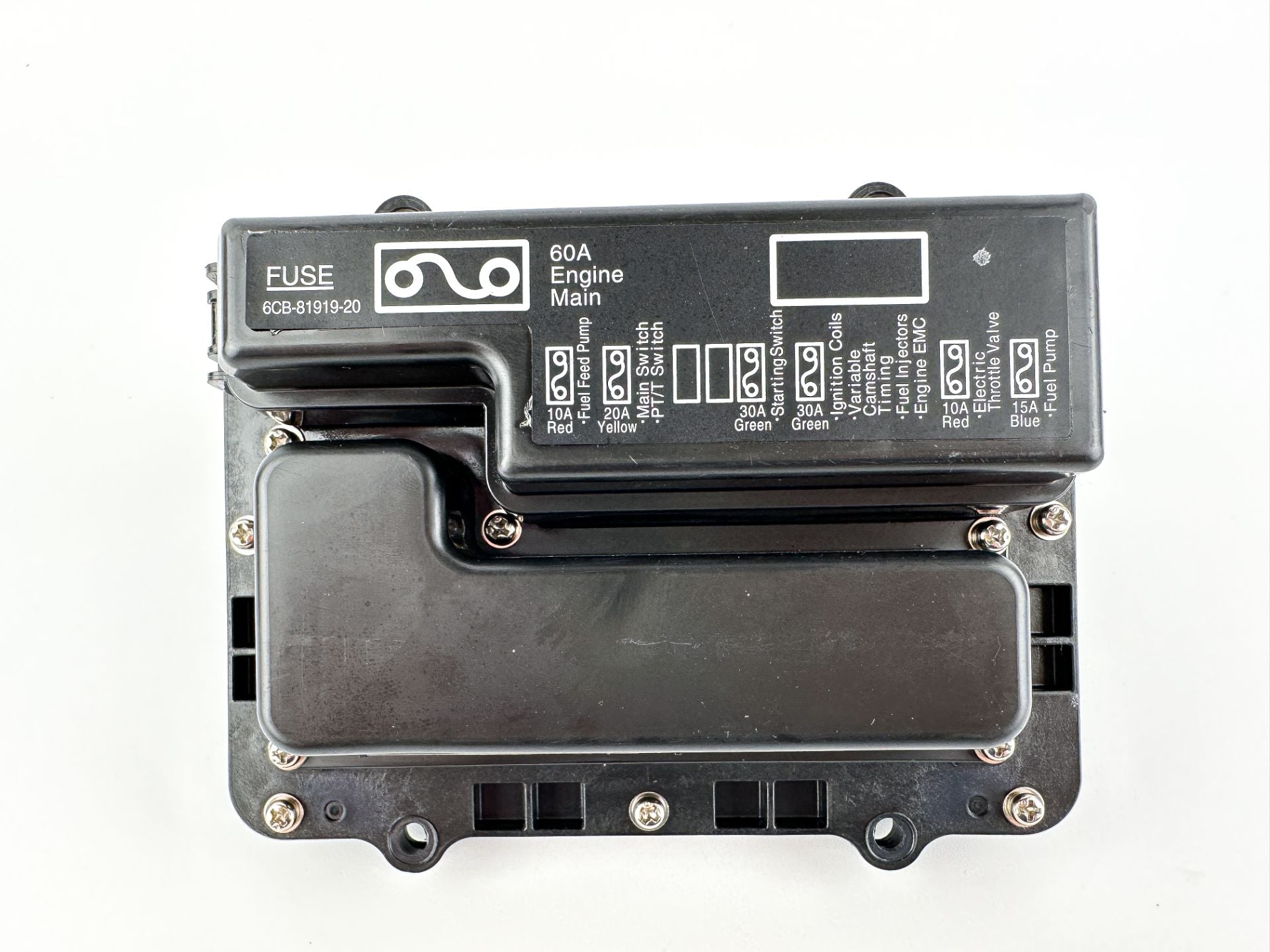 2012 Yamaha 250 HP 4 Stroke Outboard Fuse Box 6CB-82170-00-00 OEM