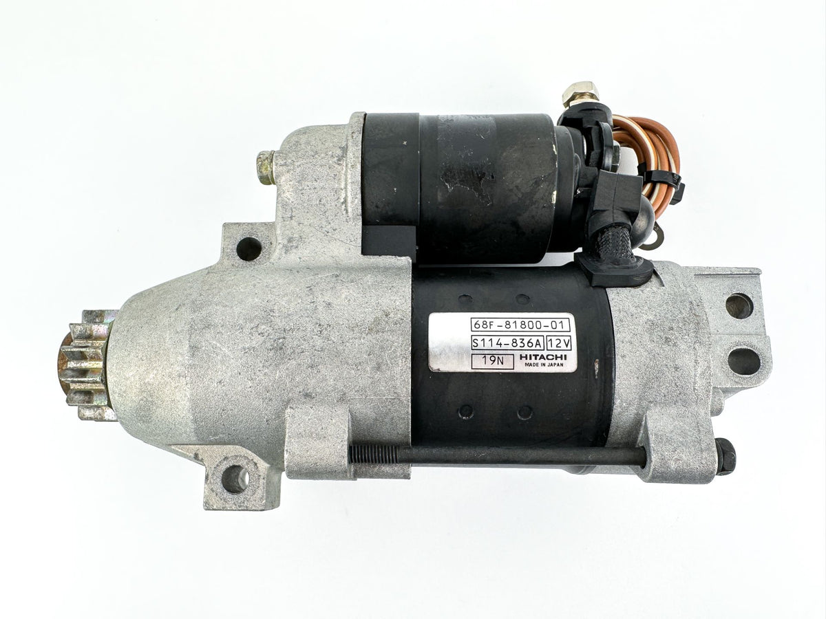 2002 Yamaha 200 HP 2 Stroke Outboard Starter Motor 68F-81800-01-00 OEM