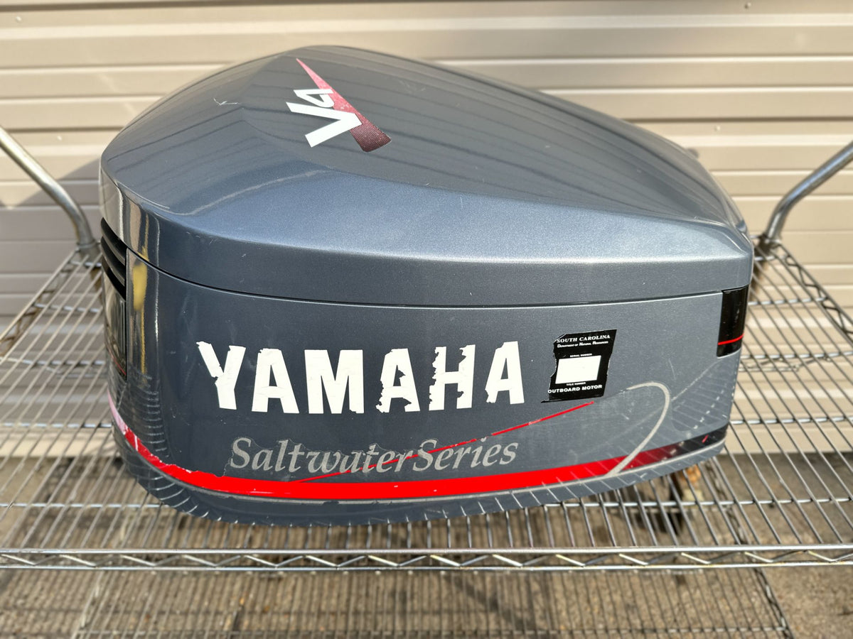 1997 Yamaha 130 HP 2 Stroke Outboard Top Cowling 6N7-42610-44-4D OEM